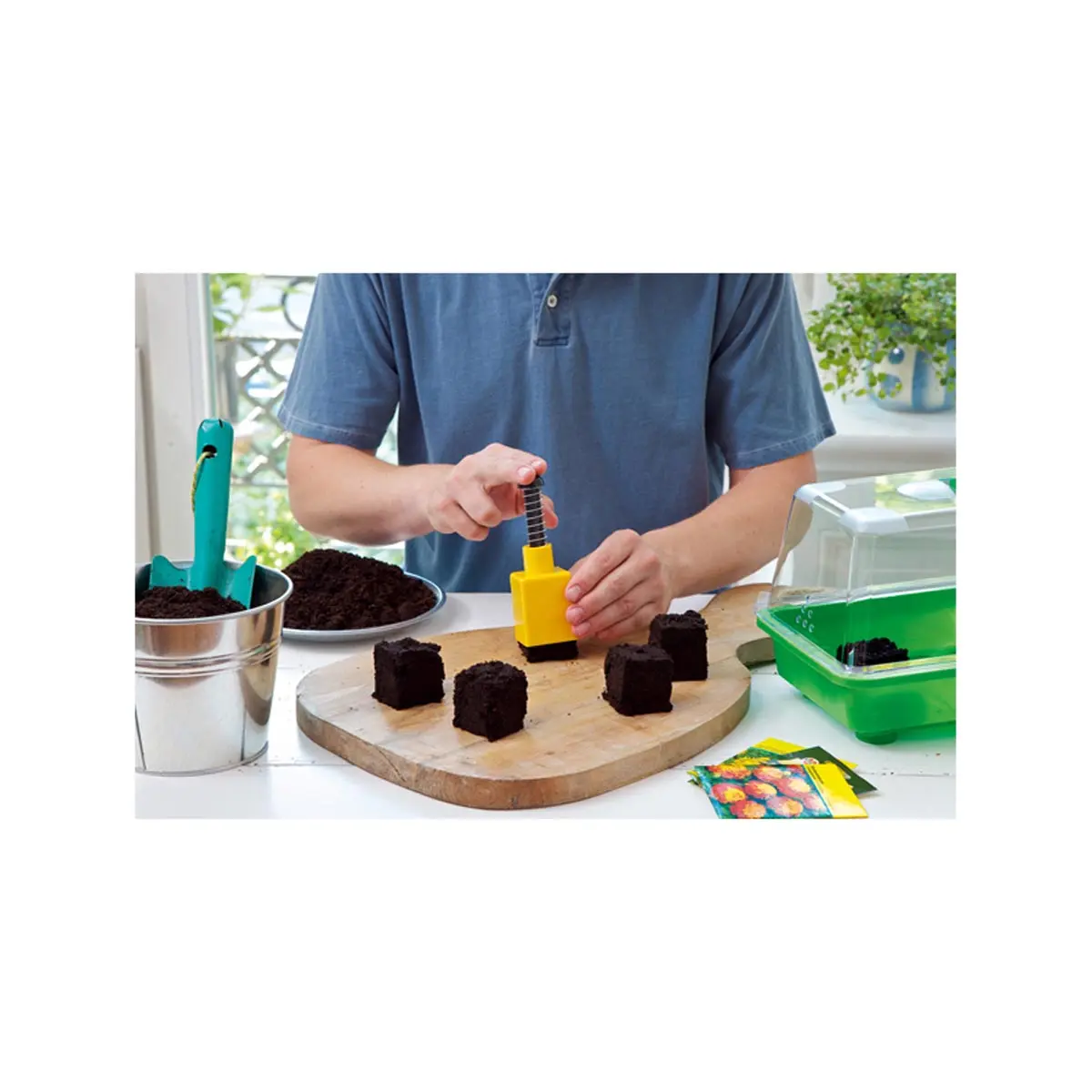 Compost bloccante, 4 x 4 x 5 cm