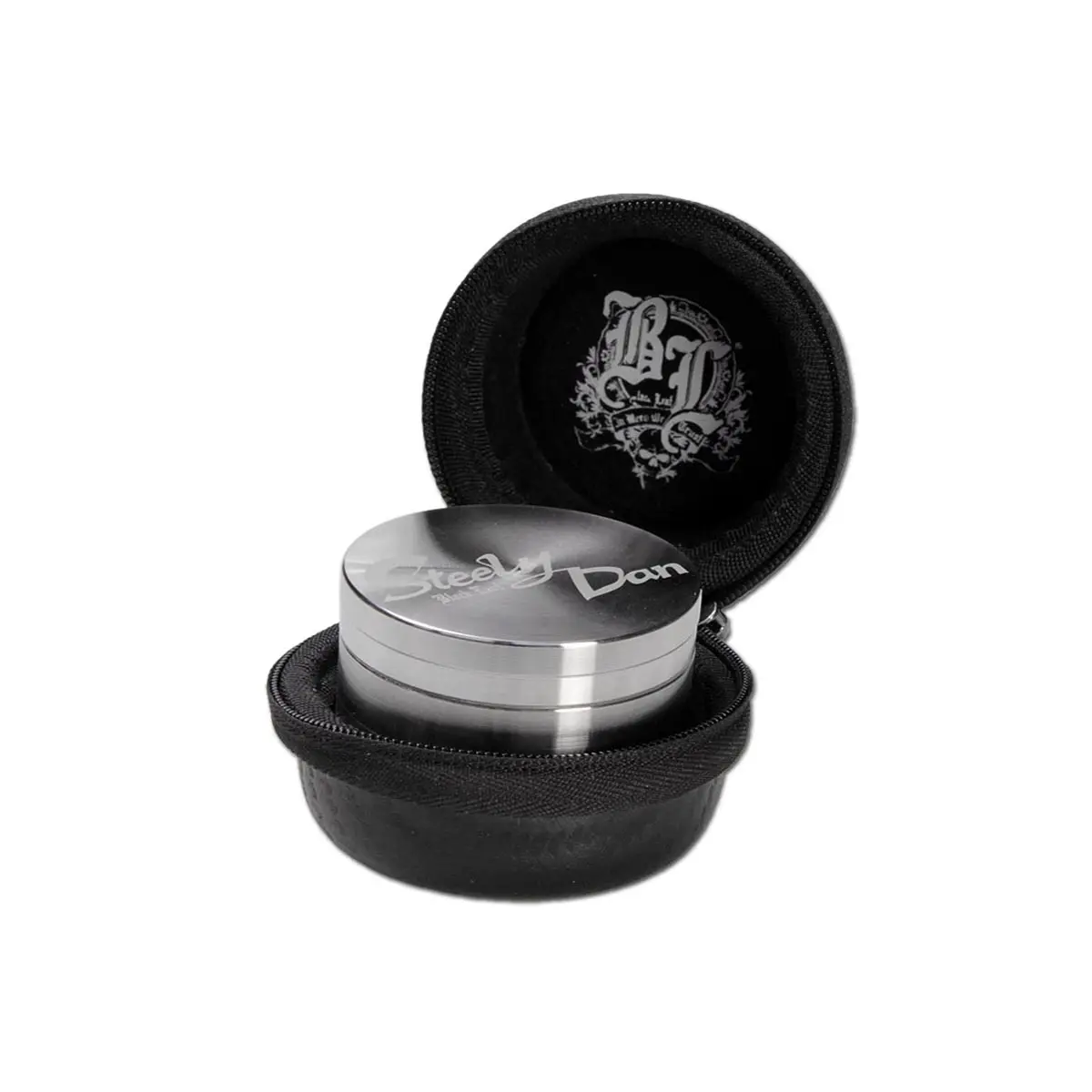 Grinder in acciaio Steely Dan 4 pezzi 49 mm con borsa
