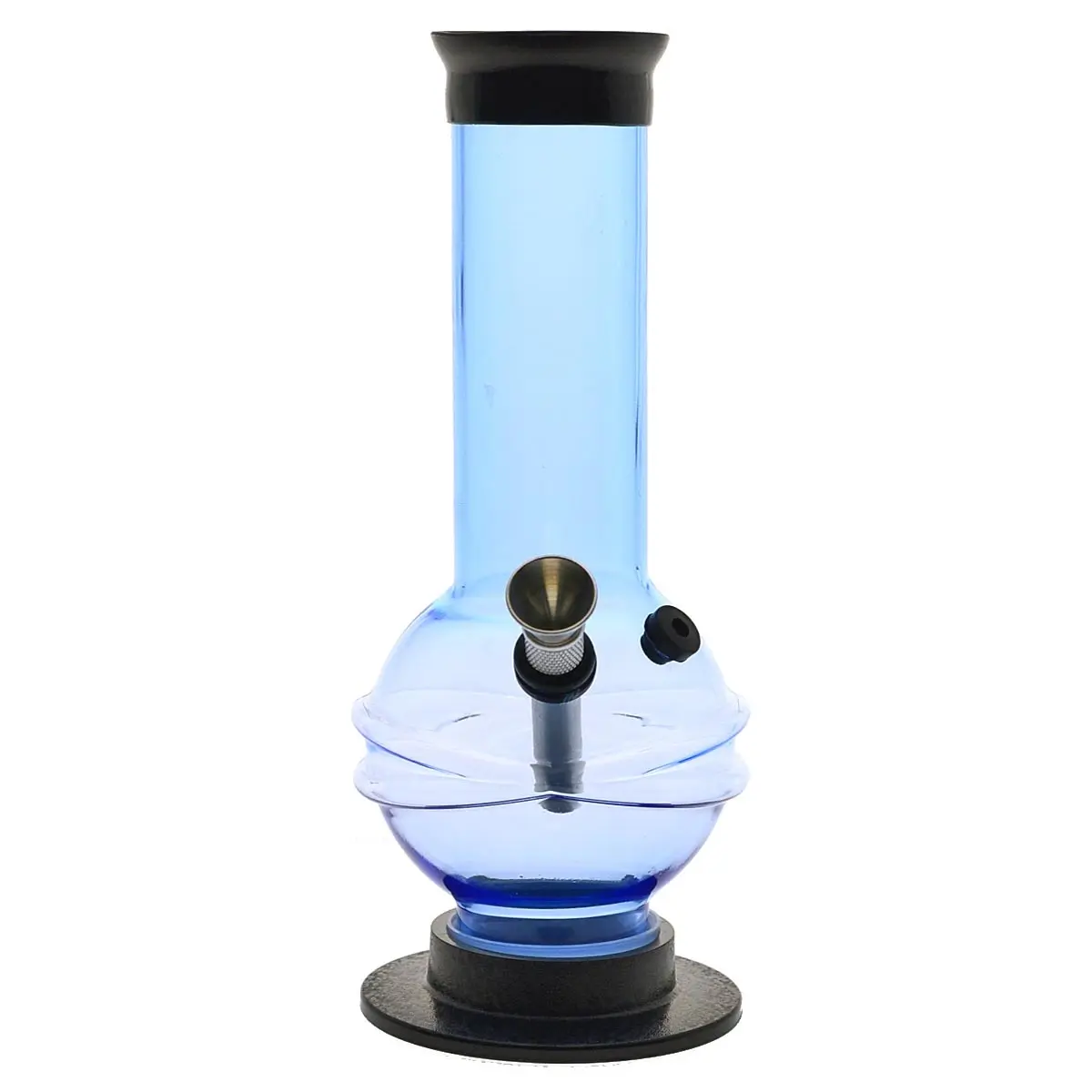 Bong in acrilico fluorescente "Mini Belly" 18 cm
