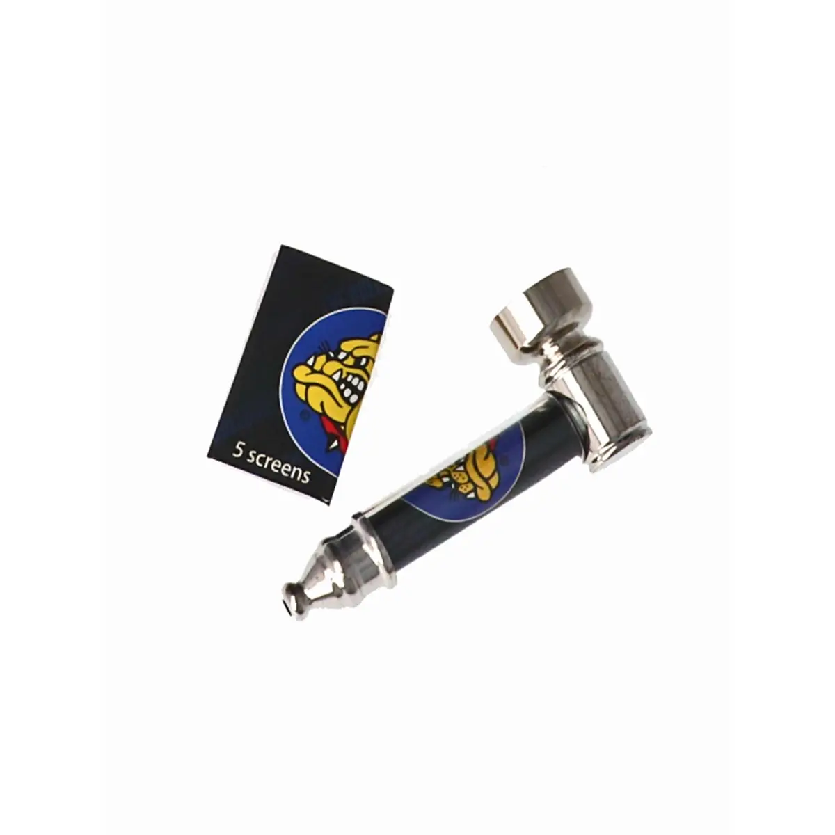 Il Pipa di metallo Bulldog + schermi