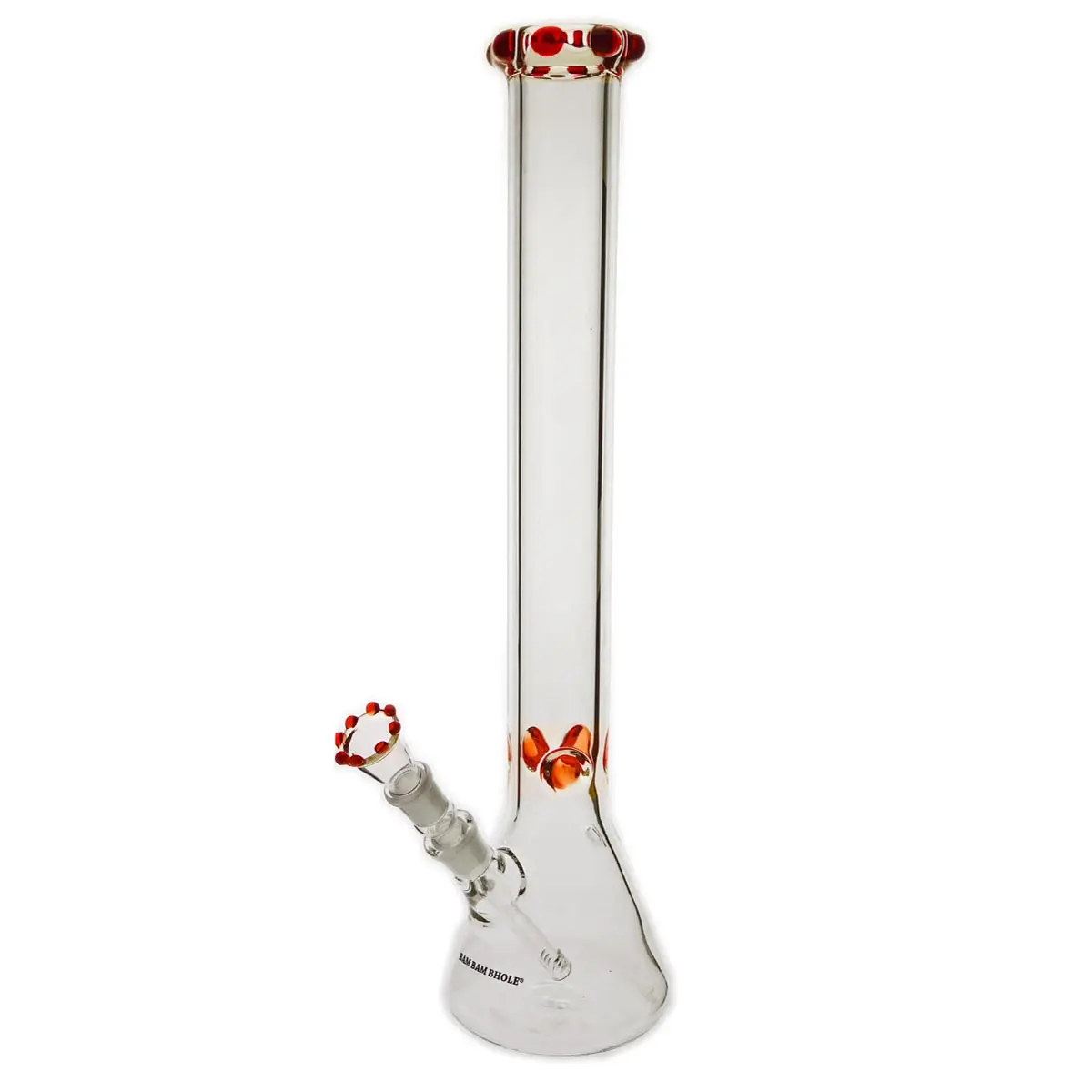 Erlmeyer phat style bong in vetro 7mm