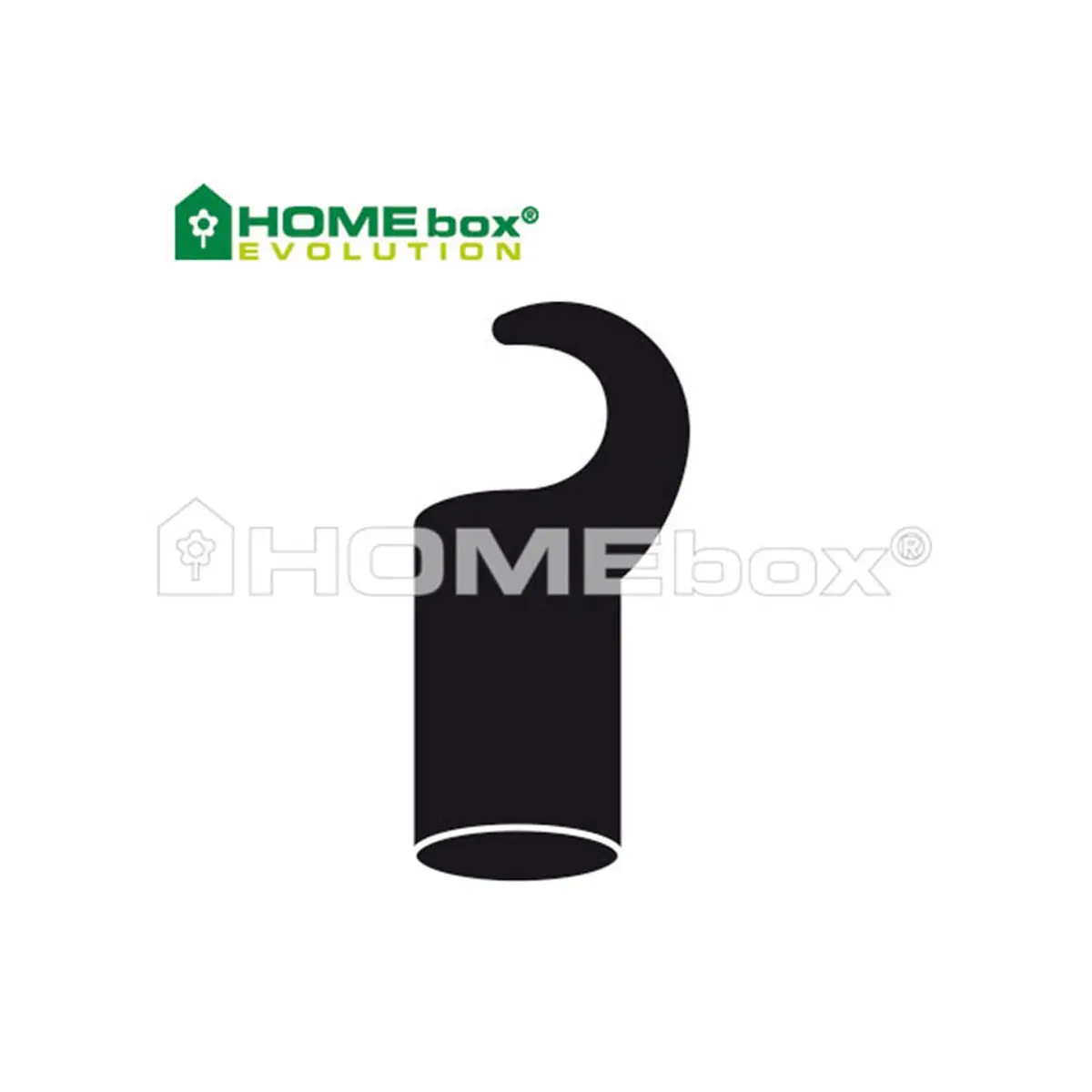 Homebox ganci di ricambio Short 4 Pcs 22mm