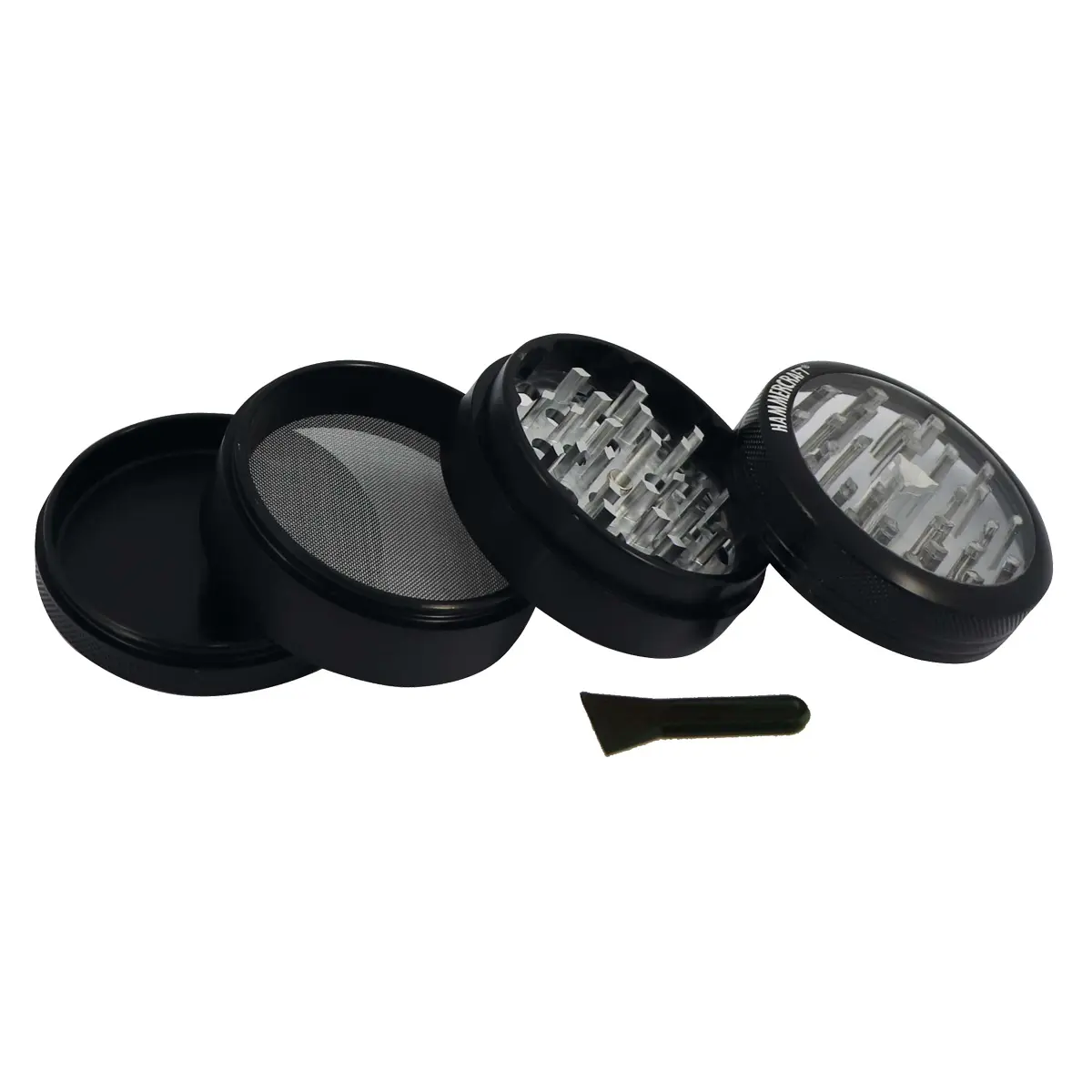 Hammercraft Grinder con Finestra in Vetro 4 Parti 63mm