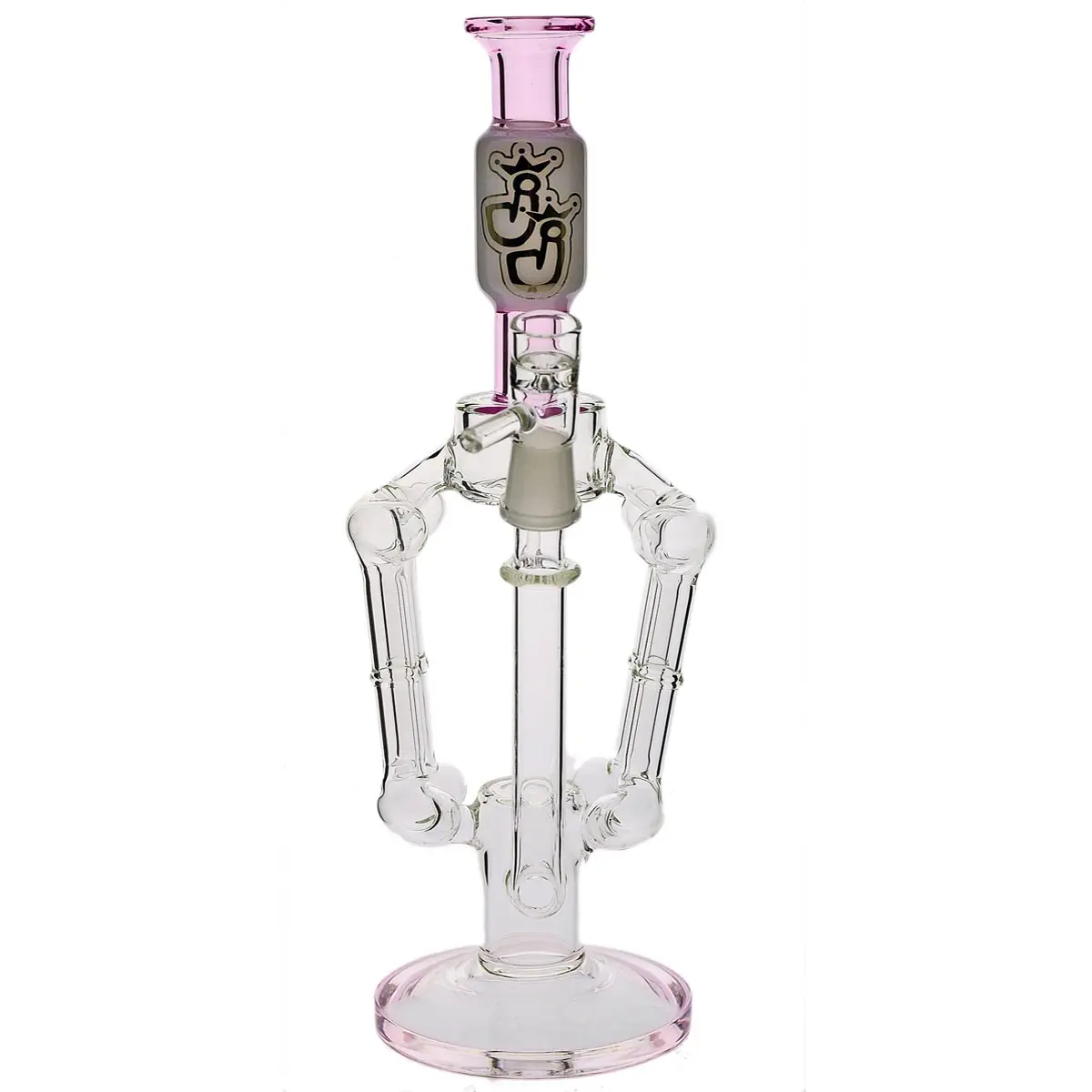Jelly Joker dab rig / bong per olio "Crab" - pink