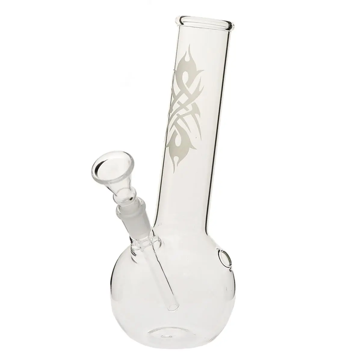 Bong in vetro con Tatuaggio tribale 22 cm