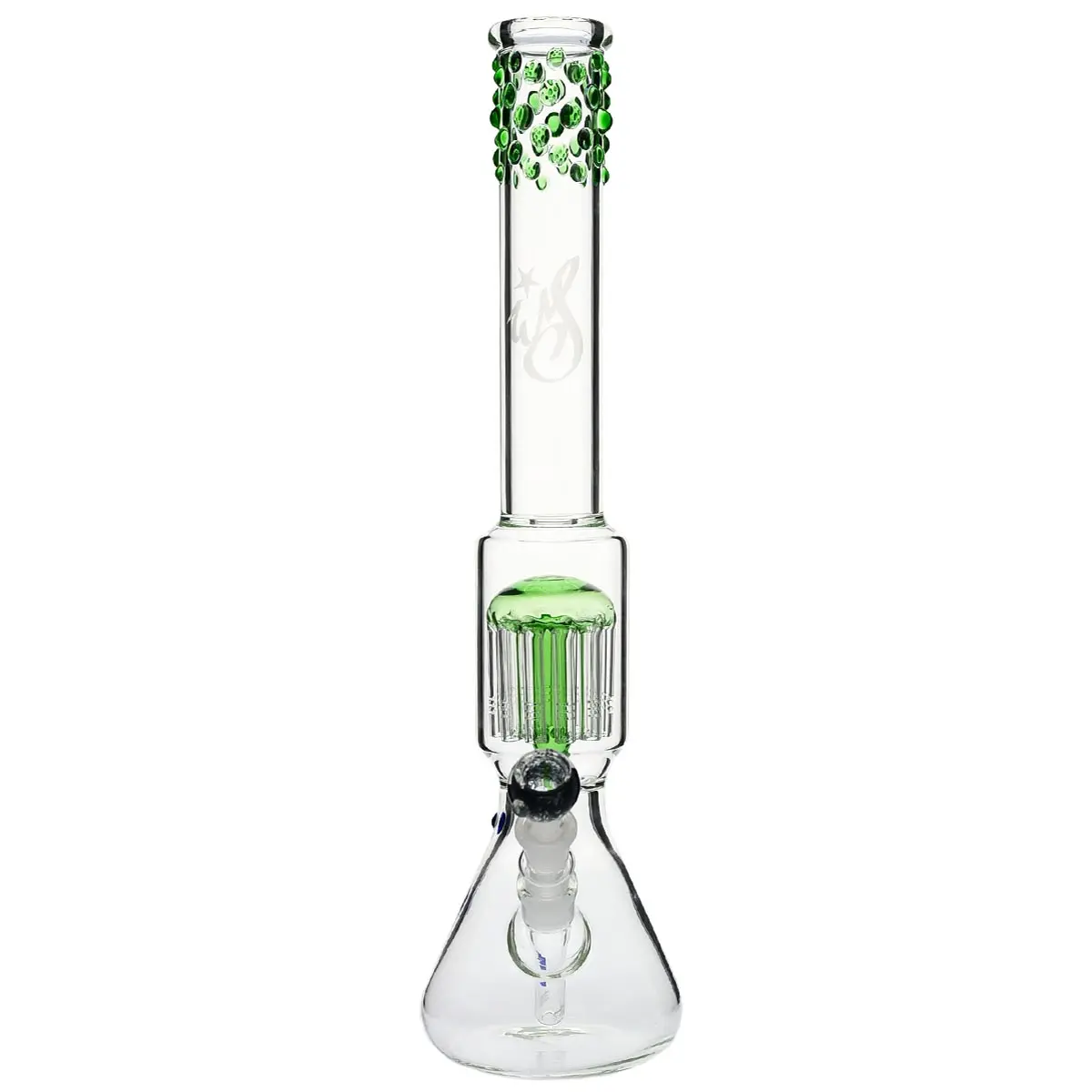 Weedstar Messias Illusion Green 12-Arm Perc