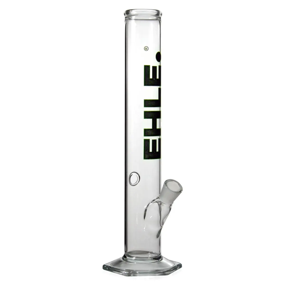 Ehle Bong dritto - 500ml - 18.8mm  nero logo