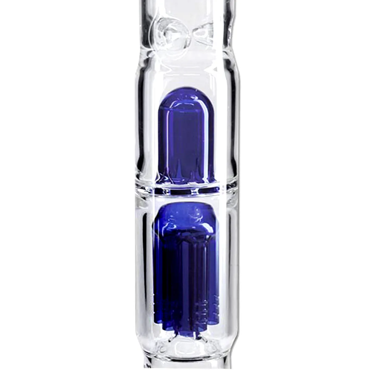 Black Leaf bong con Percolatore Bong ghiaccio Blu