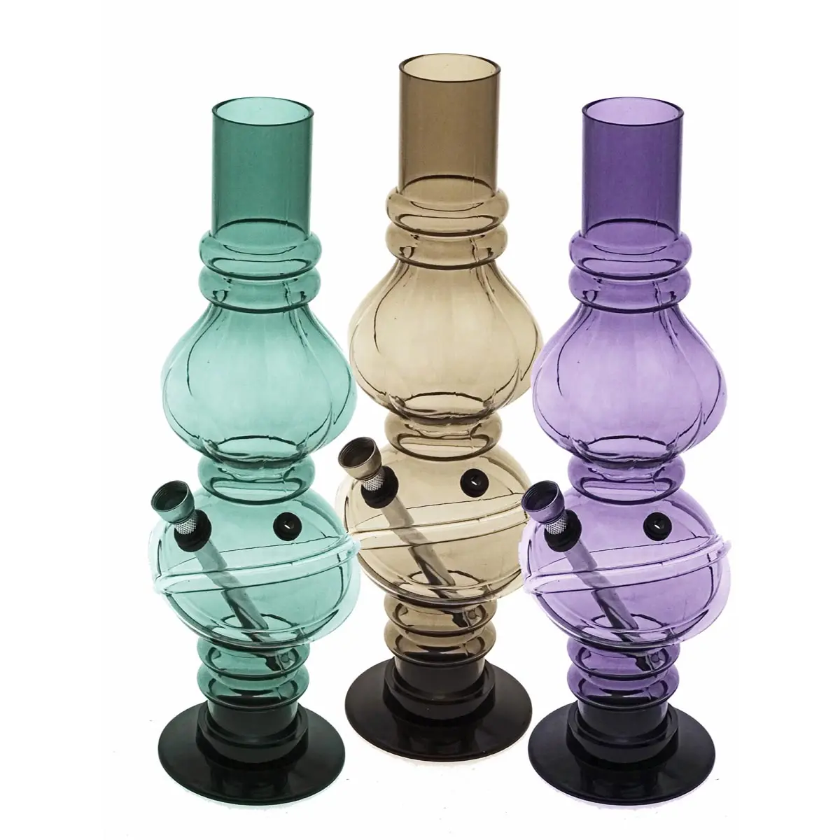 Bong in acrilico „Calderone per streghe“ 30cm