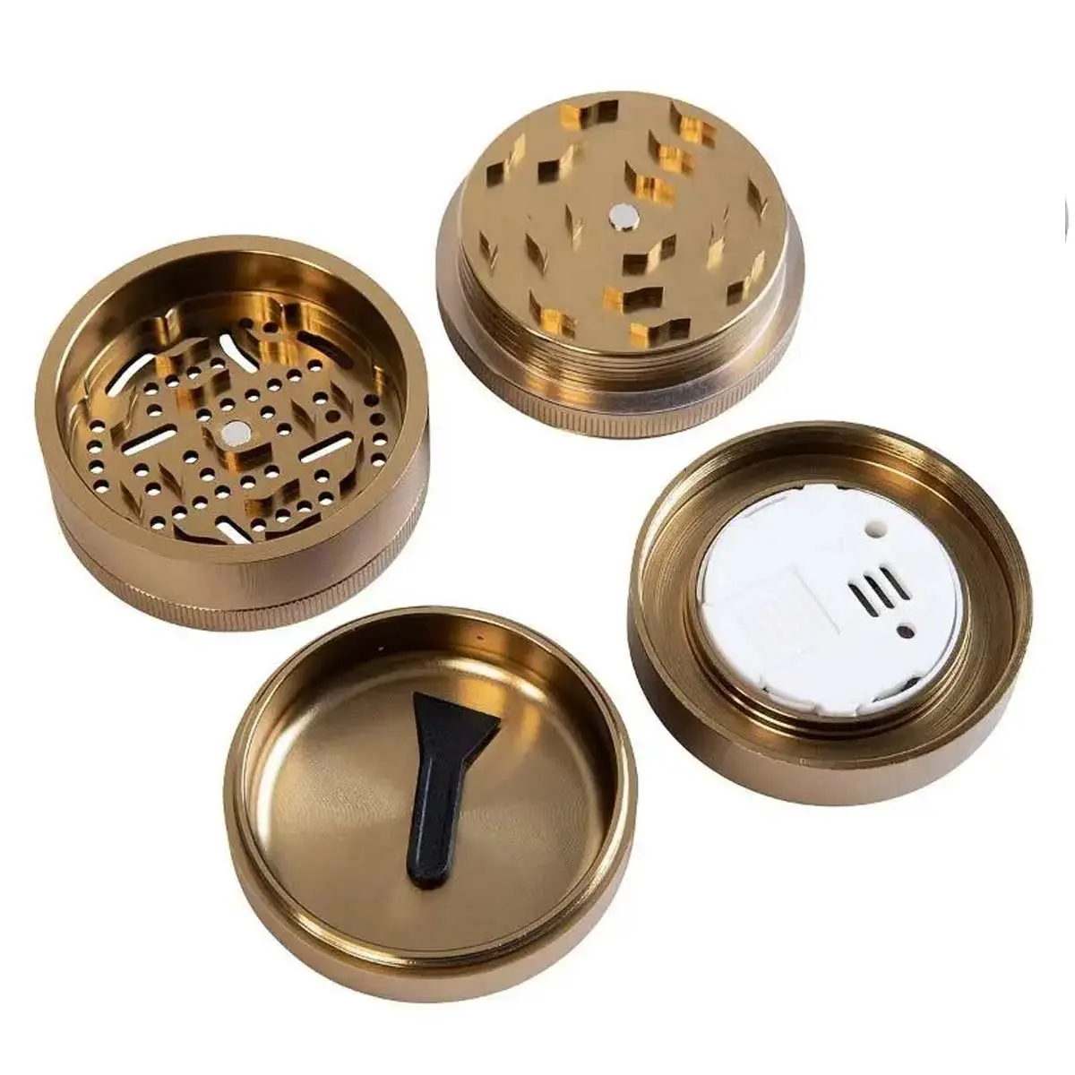 Grinder con igrometro