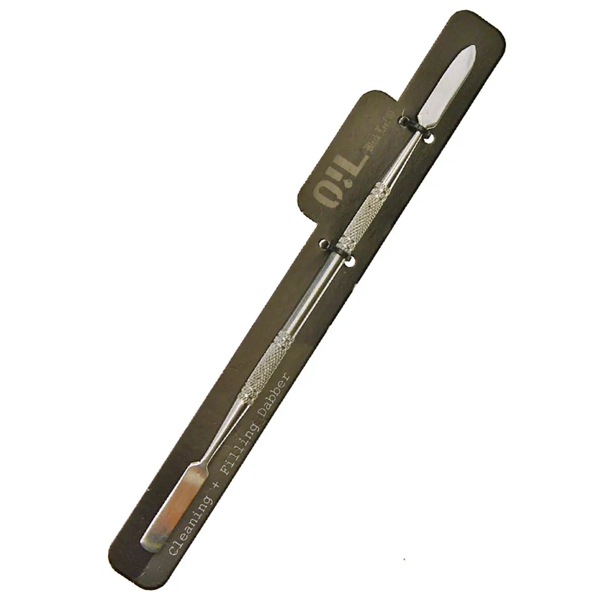 Black Leaf utensile in acciaio inossidabile per Dabbing / olio - Raschietto doppio