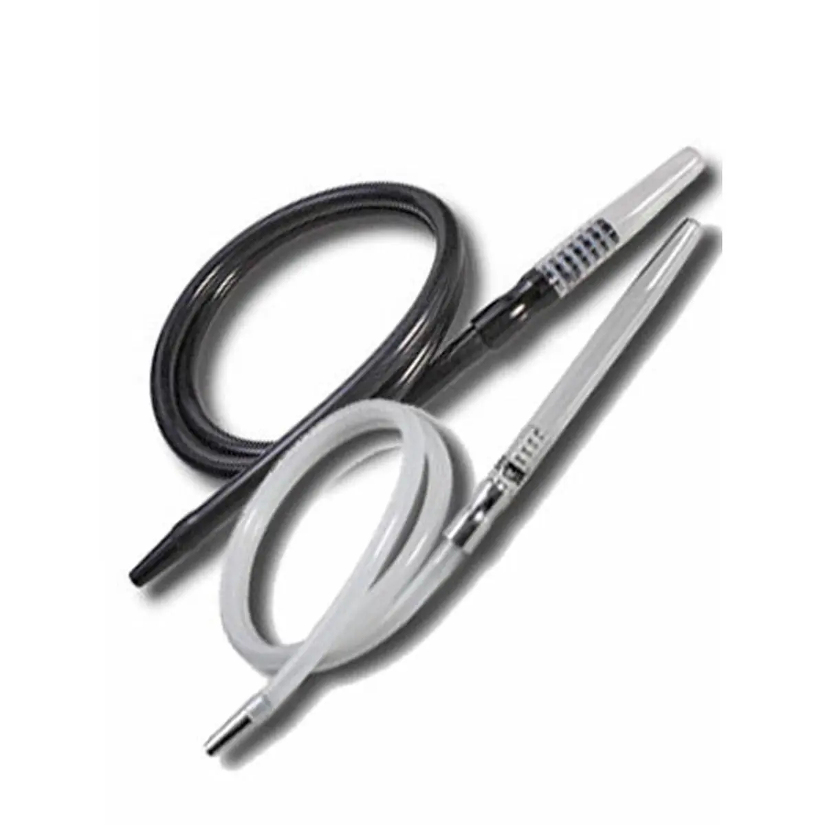 Tubo Shisha completo + boccaglio in vetro 140cm