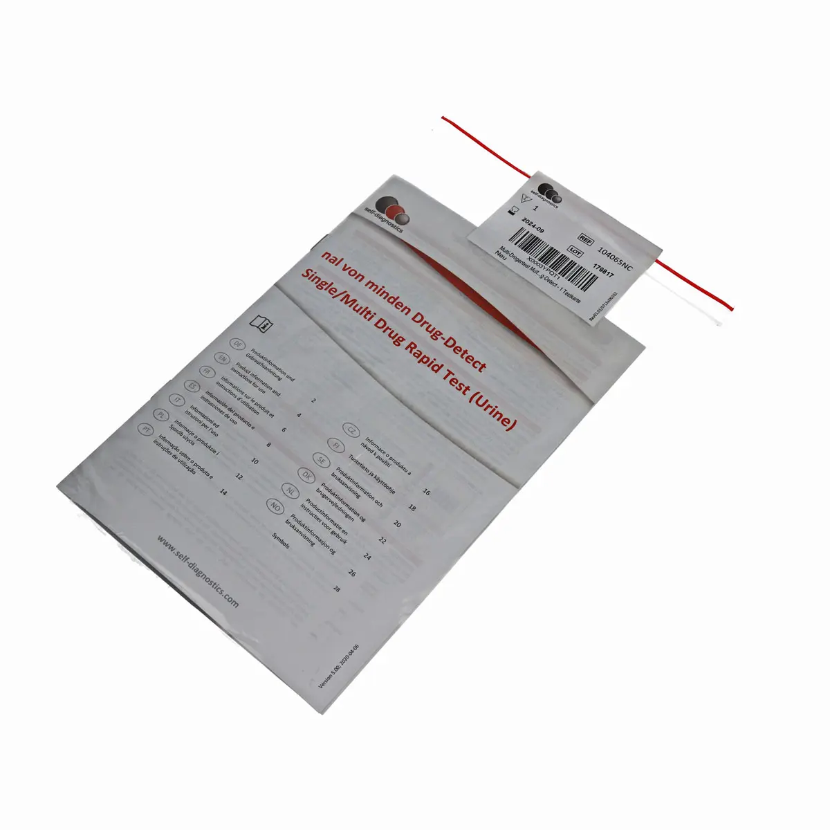 Multi 6 Test di droga