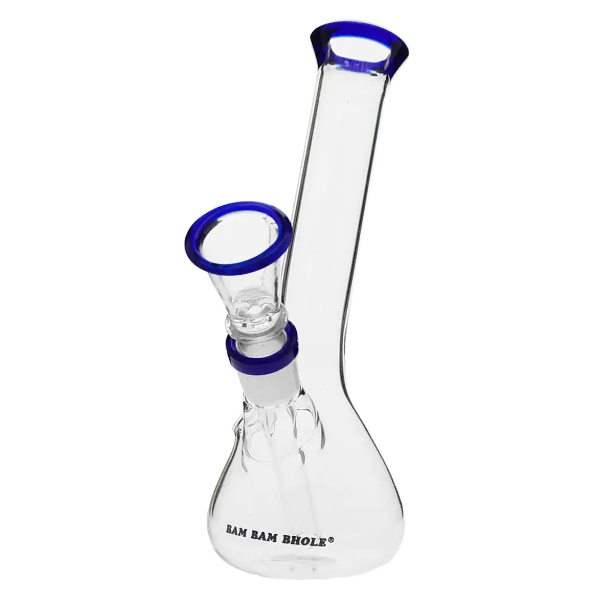 Bong in vetro Mini Blue Smoke - 14,5