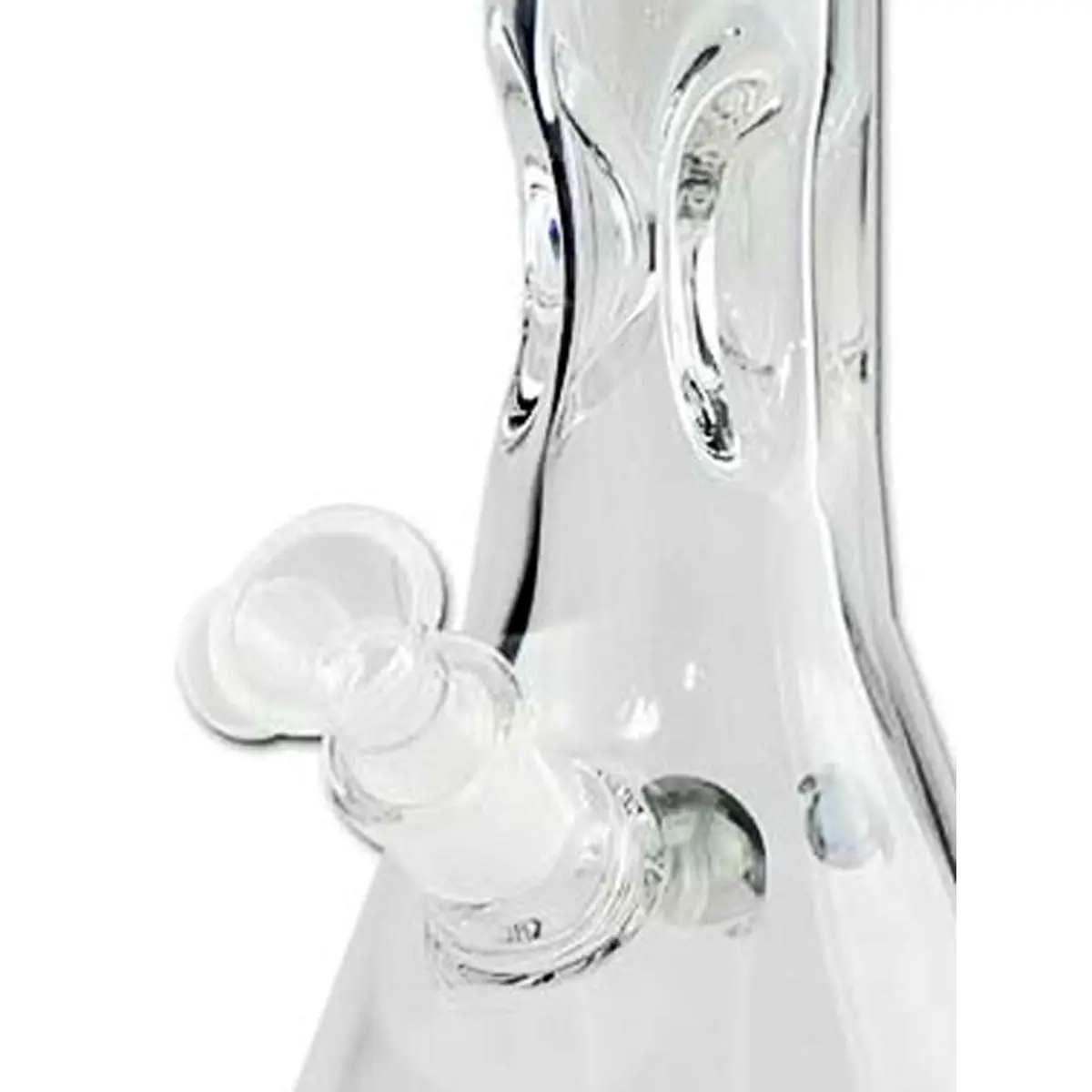 Black Leaf ice bong con percolatore a tamburo 40cm