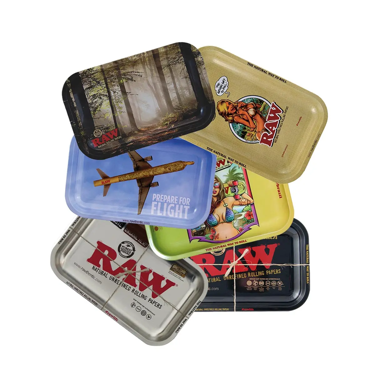 RAW Rolling Tray vassoio per rollare Small