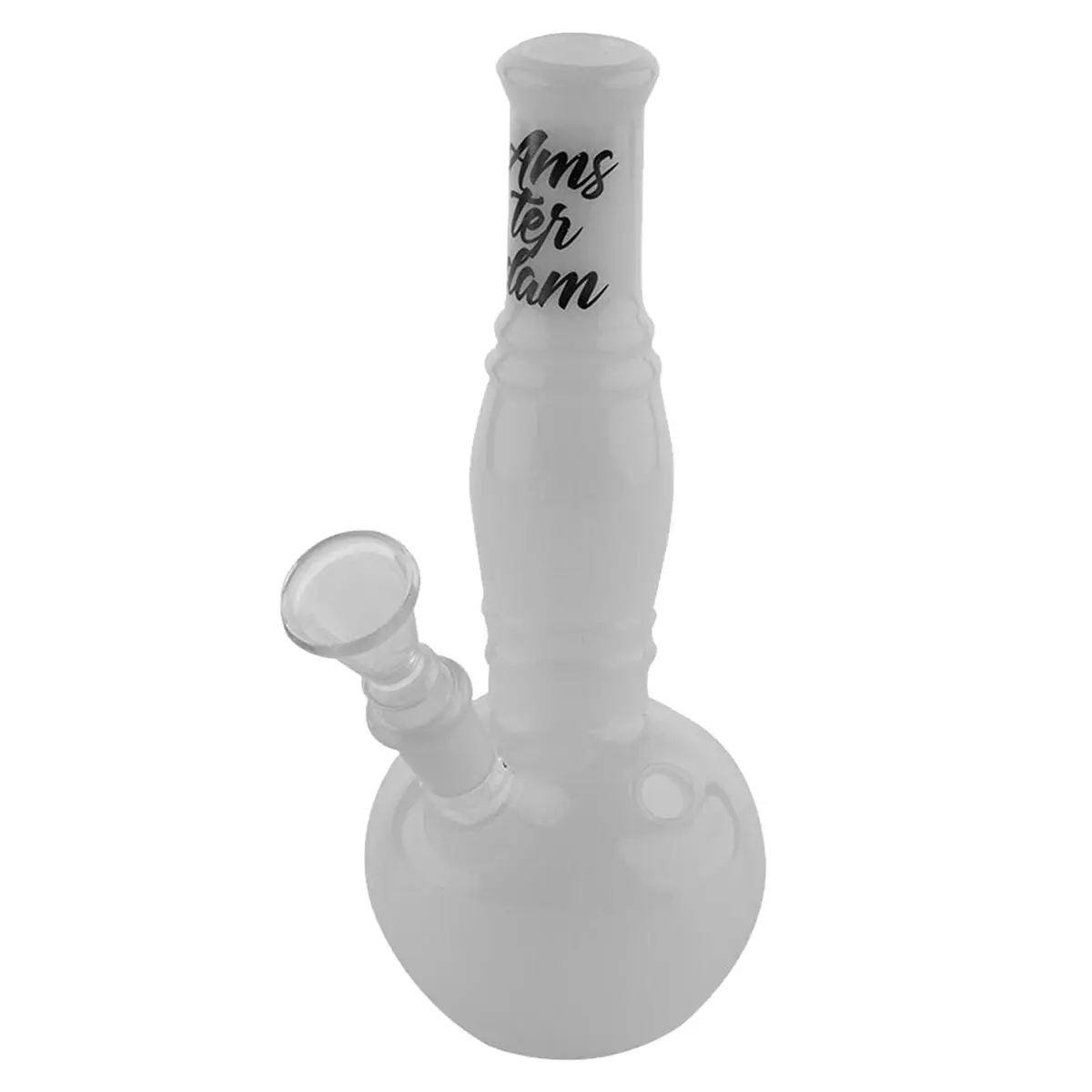 Amsterdam Mini Bong con tappetino per scanalature 20cm 14,5