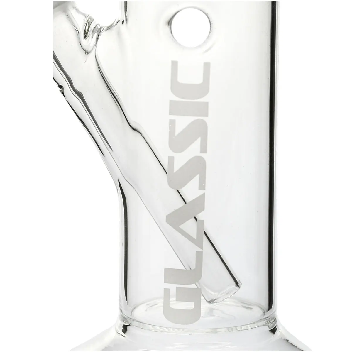 Glassic Bong in vetro curvo 33 cm