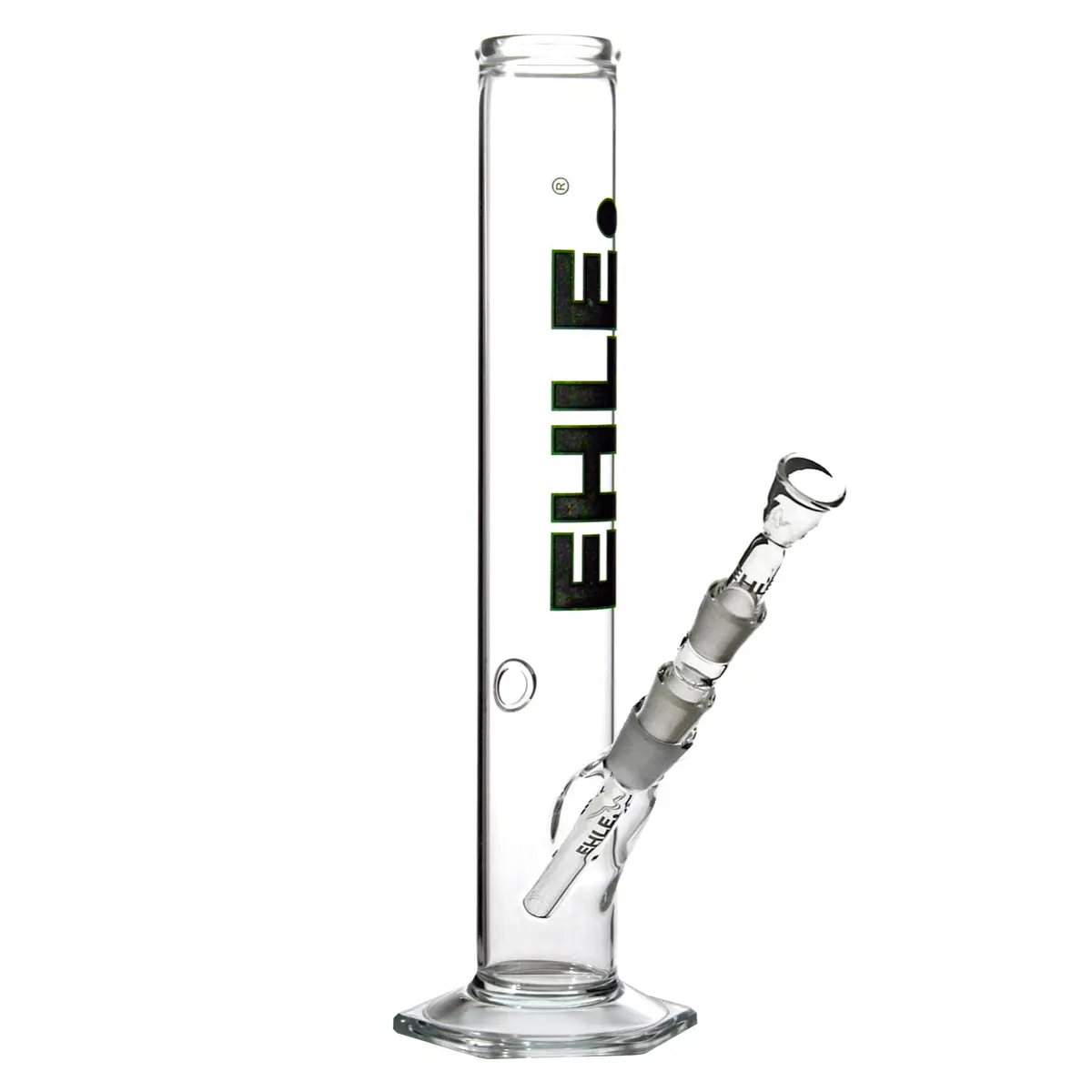 Ehle Bong dritto - 500ml - 18.8mm  nero logo