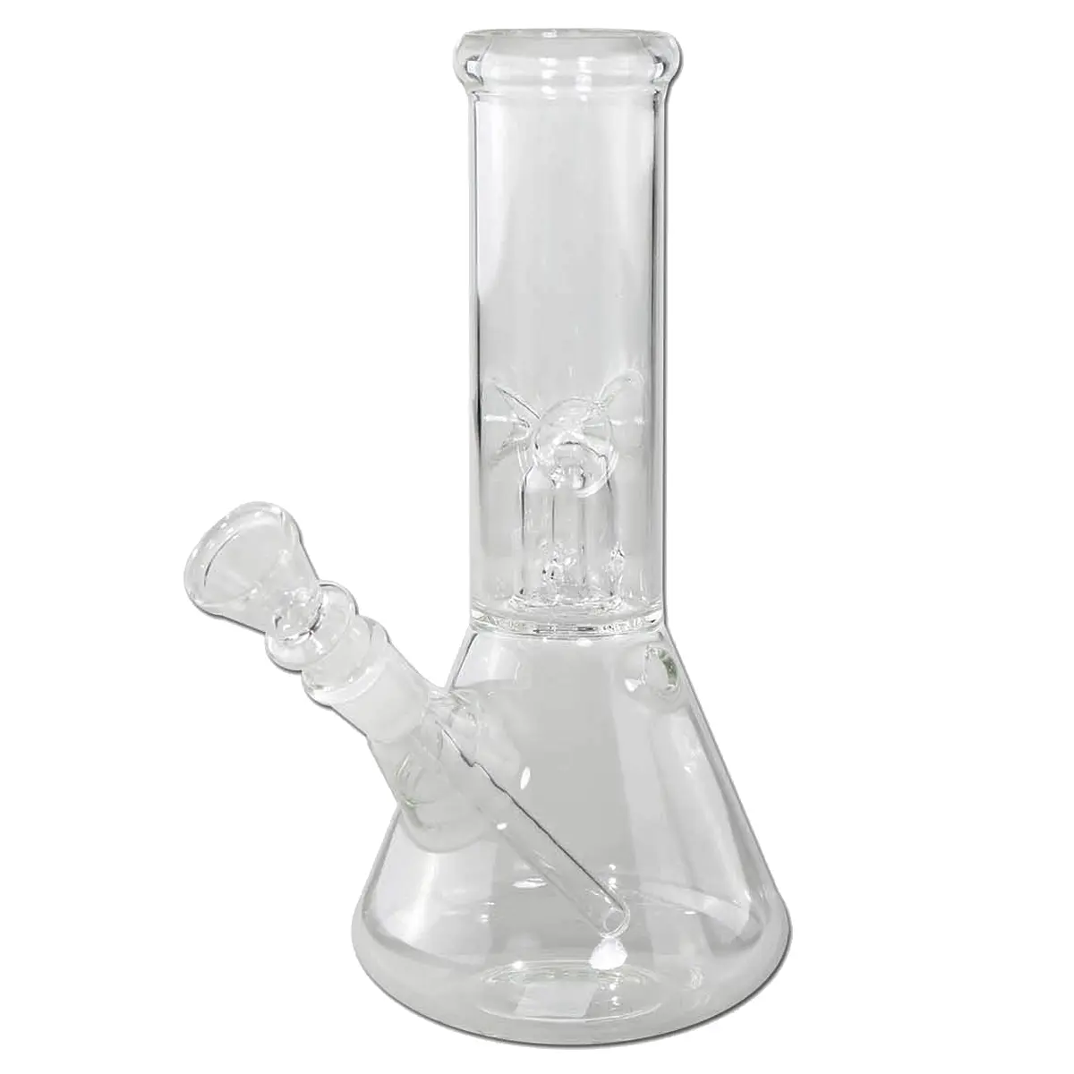 Bong per ghiaccio Beaker piccolo con percussore 20 cm