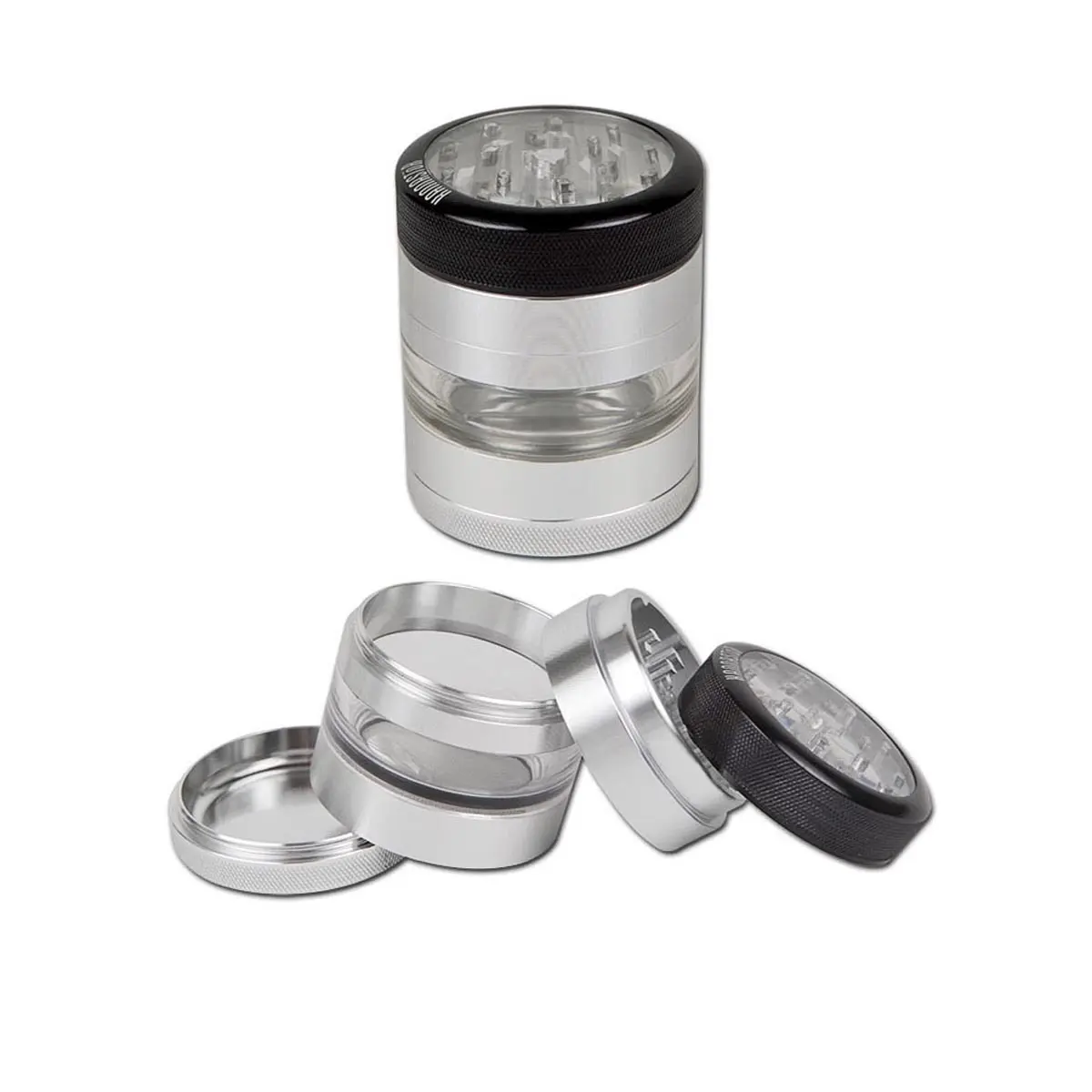 Kannastör Grinder Clear Top 4 pz.