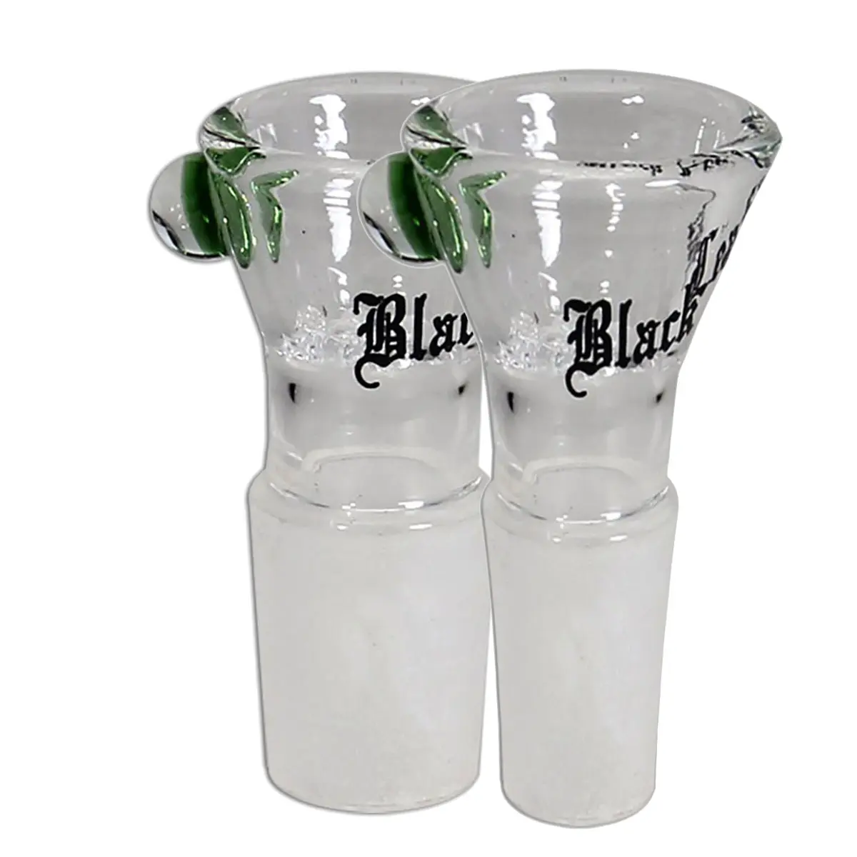 Testa Black Leaf con setaccio in vetro