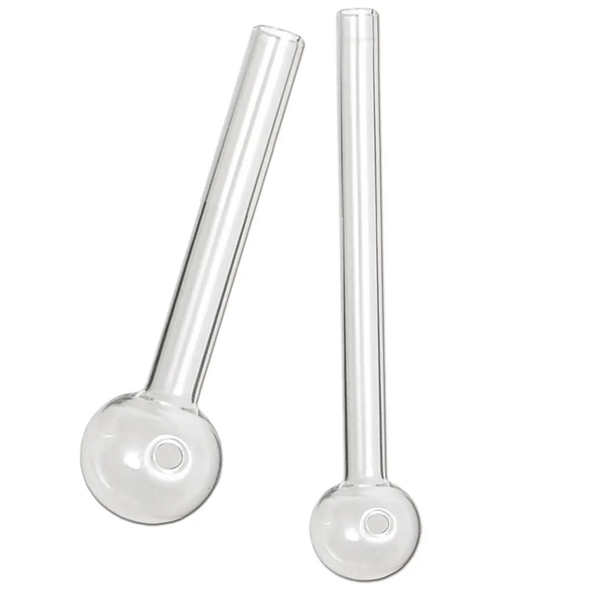 Pipa per olio trasparente