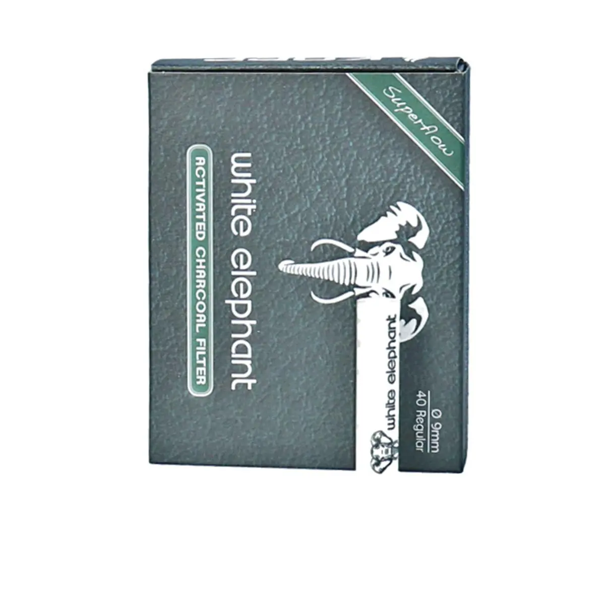 White Elephant Filtro a carbone attivo 9mm - 40pcs