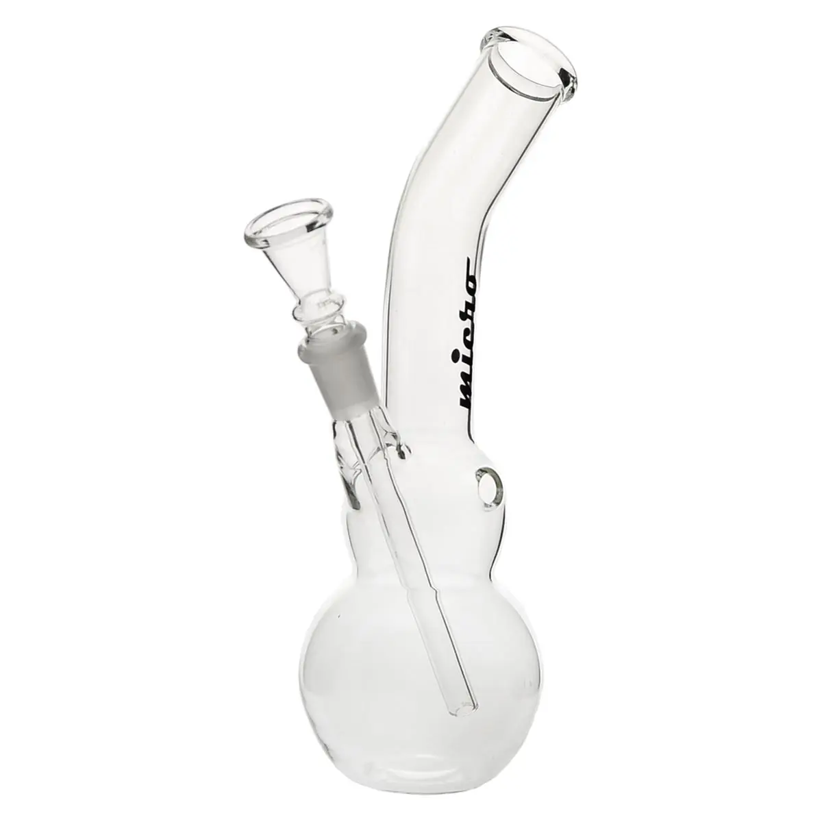 Micro Bong con 2 sfere 22 cm