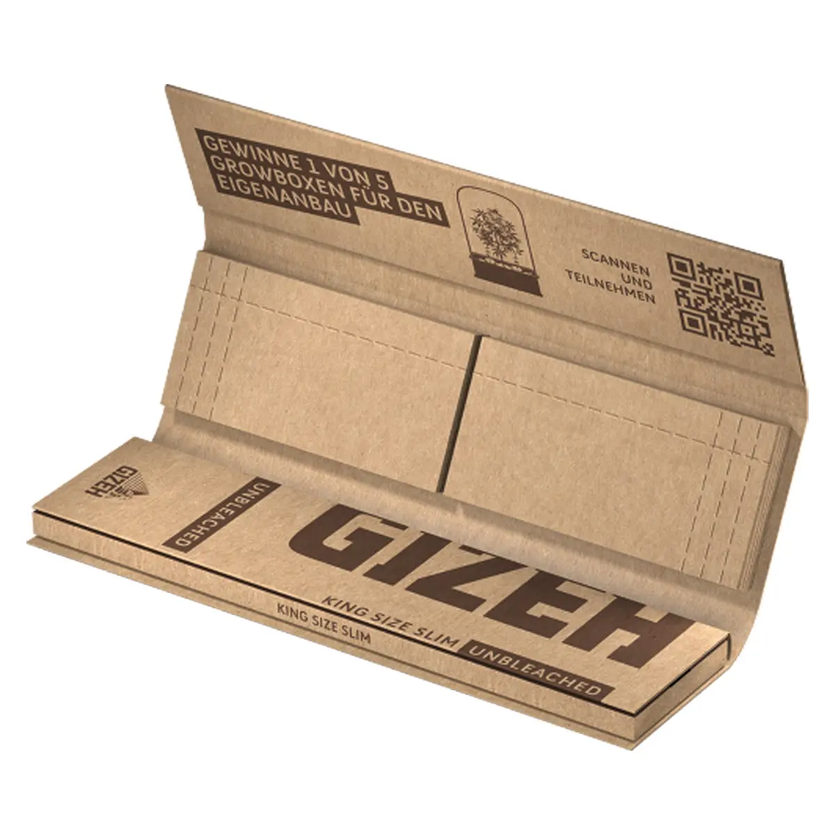 Gizeh Non Sbiancato King Size Slim + Filtri