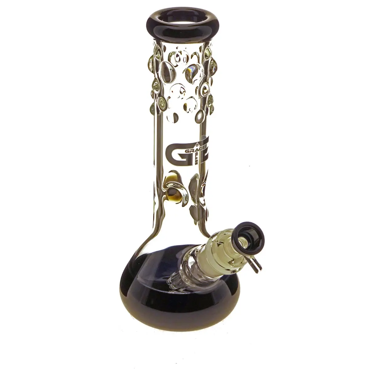 Grace Glass Bong in vetro "Little Black Belle" 30cm
