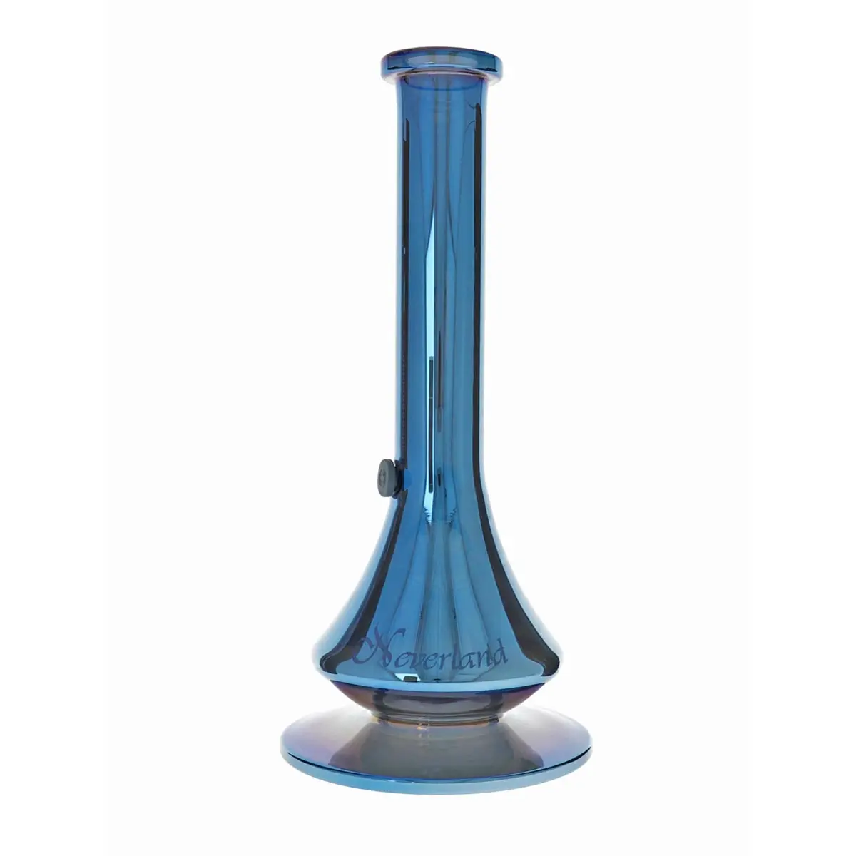 BL Neverland Bong con effetto arcobaleno metallico - blu