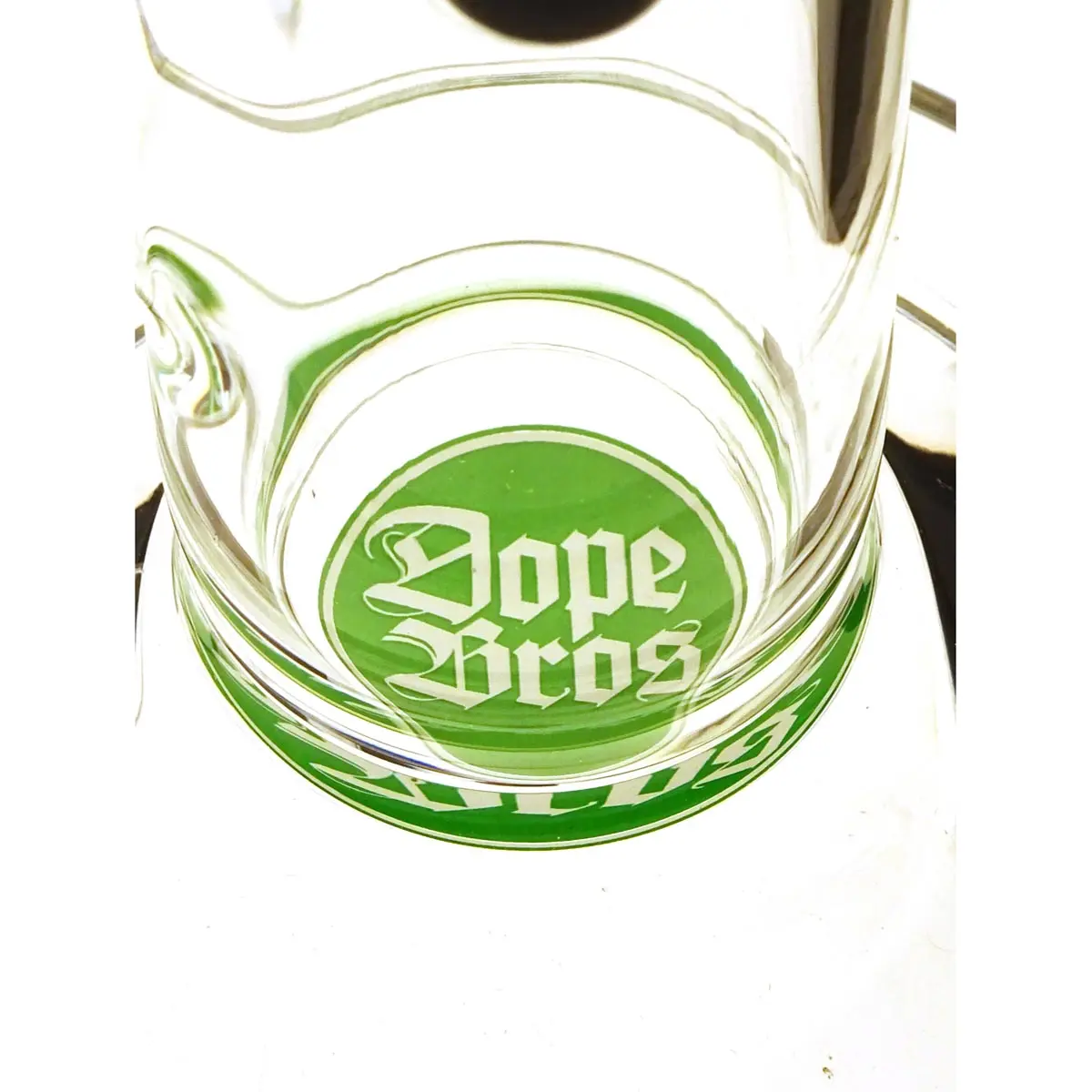 Bong Amsterdam Straight Skull 18.8 dritto 18,8 - 42cm verde