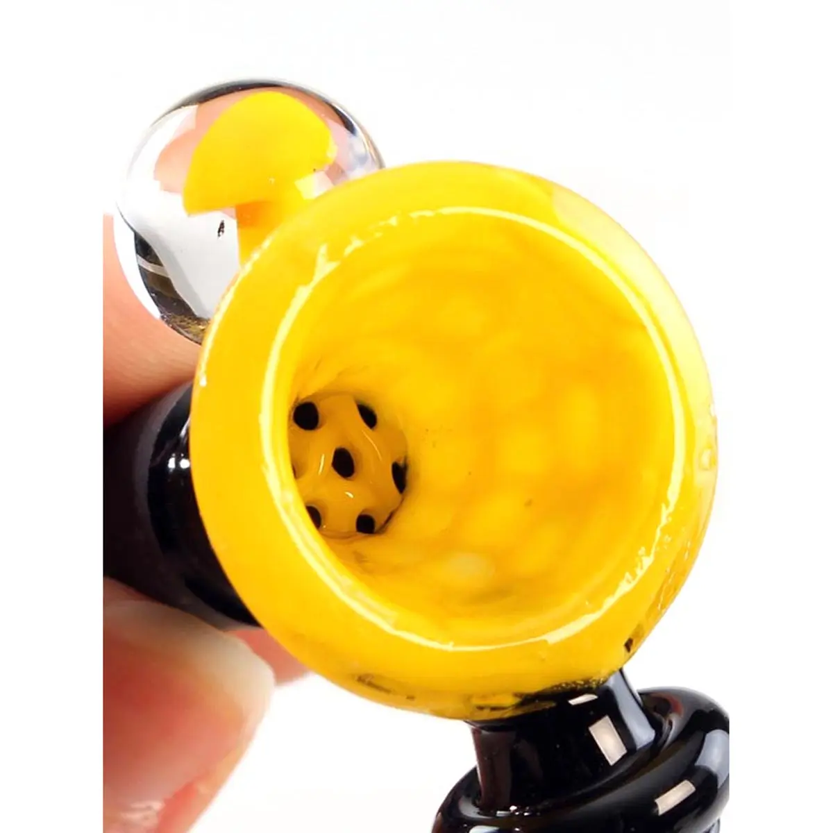 Black Leaf Bowl Points 14,5 giallo