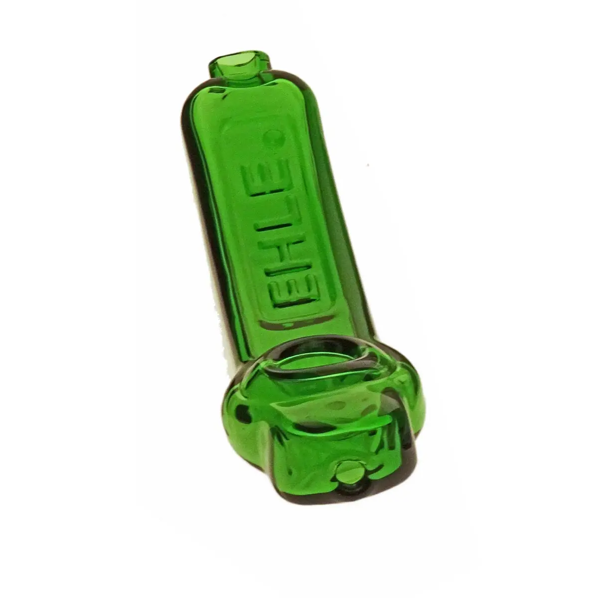 EHLE Pipa in vetro verde