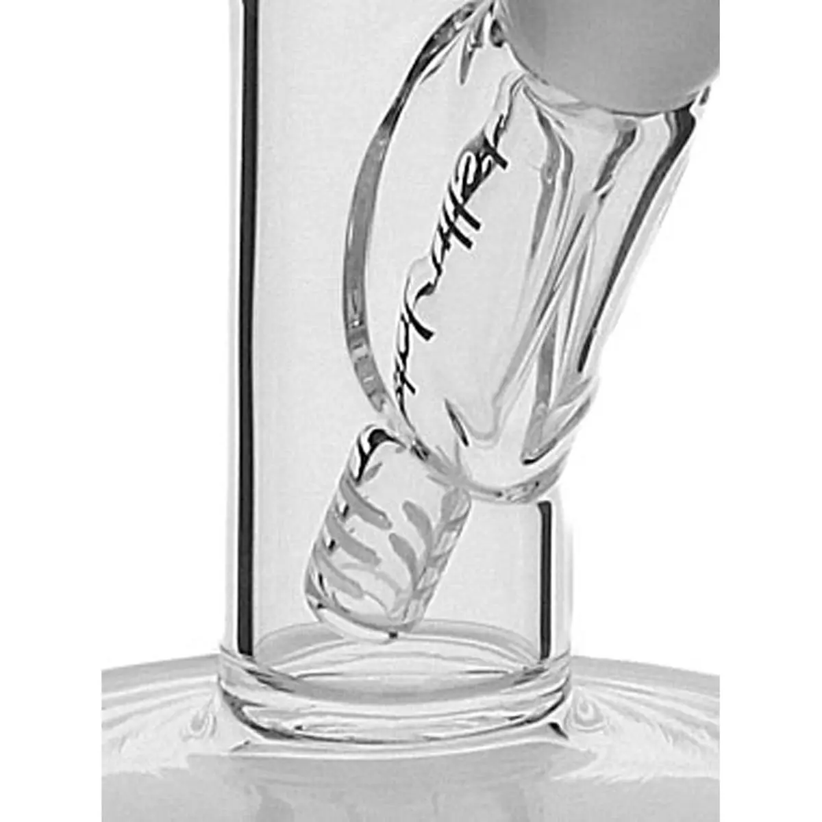 Jelly Joker Bong 'Straight Greenline'- 35cm