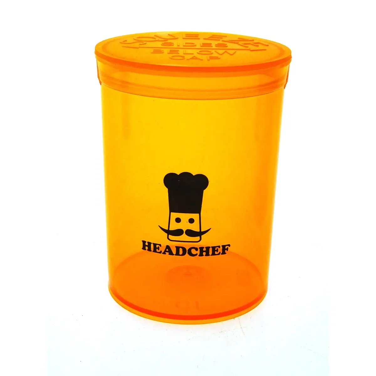 Headchef Pop Top lattina di plastica piccolo arancione