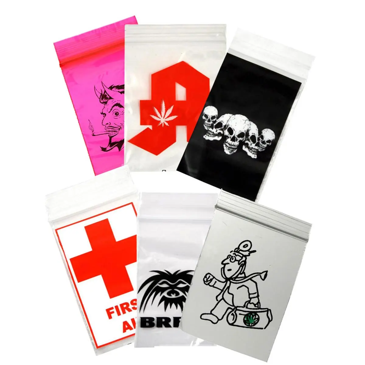 Sacchi con chiusura "Motif" 100 pz.