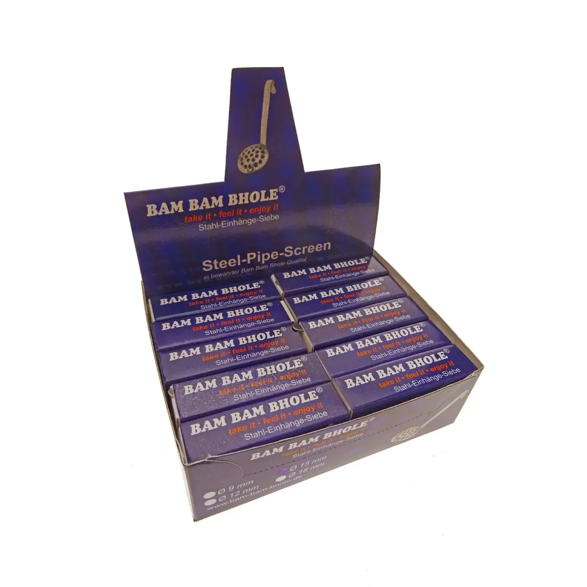 60 retine per bong cucchiaino - 15mm