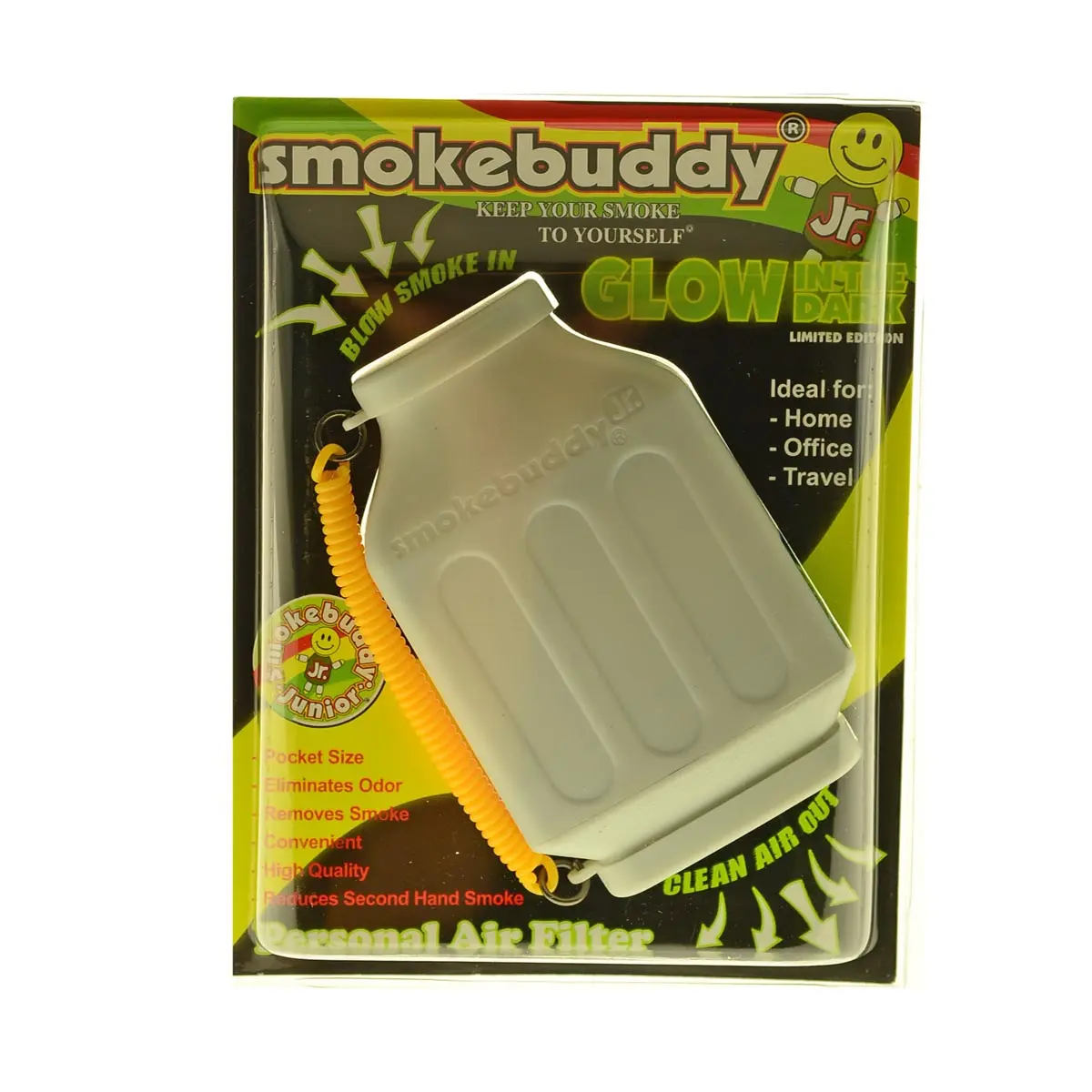 SmokeBuddy Glow Junior Filtro di aria personale - bianco