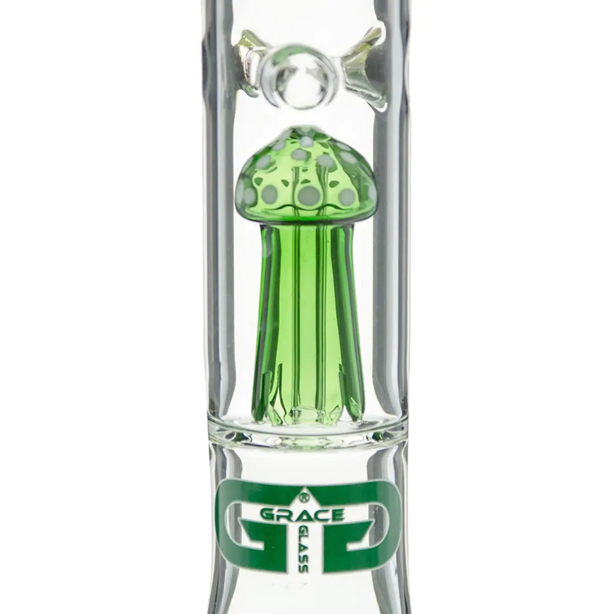 Grace bong in vetro "Playful Green Patty" 50cm