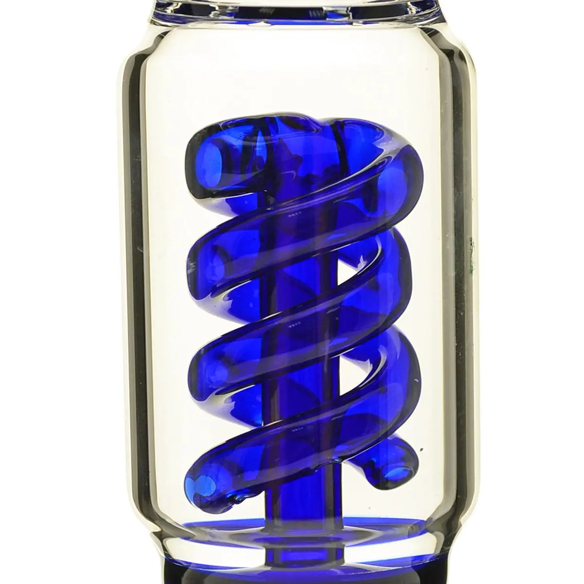Grace bong in vetro "Straight Blue Samantha" 39cm