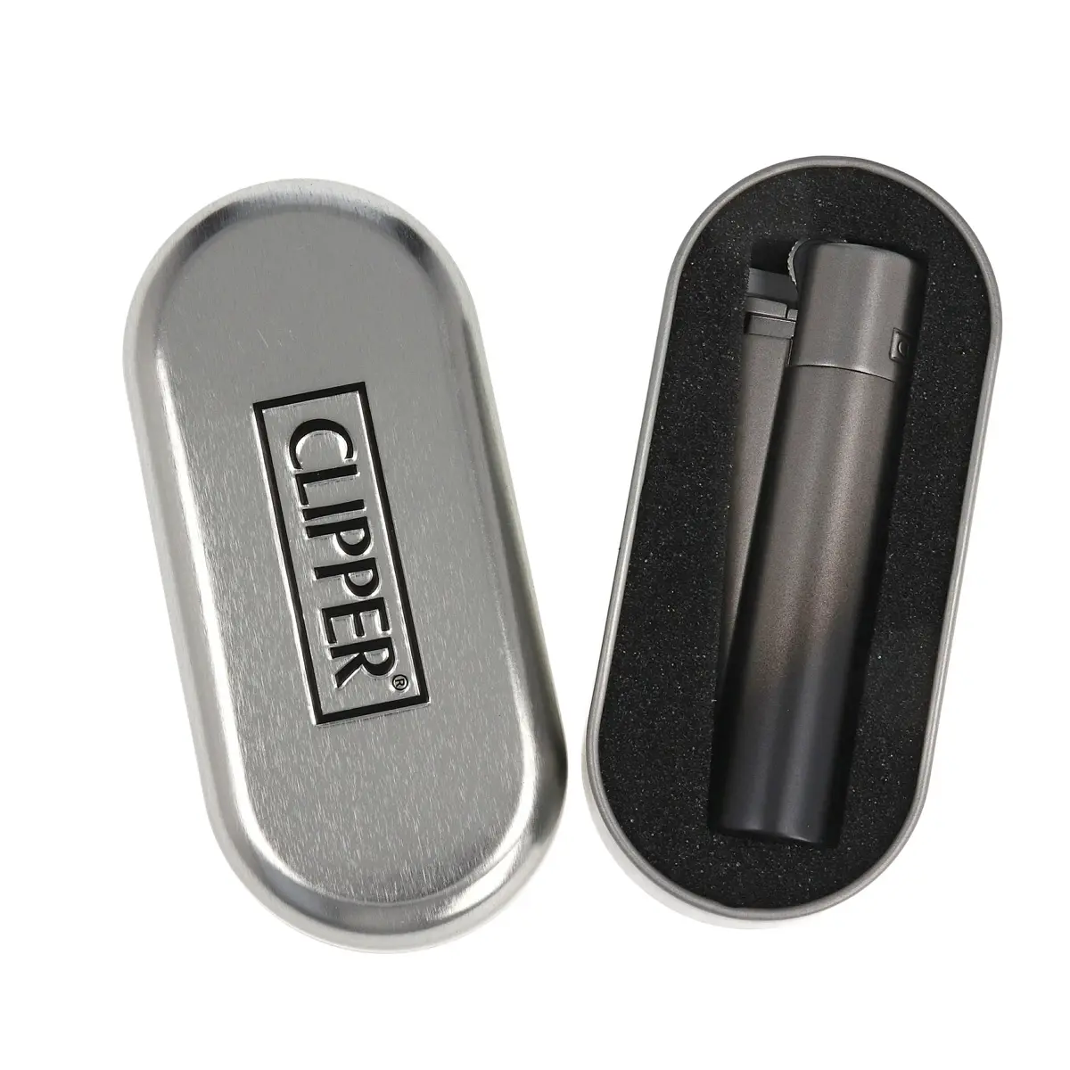 Clipper Metal Nero Gradiente + Custodia
