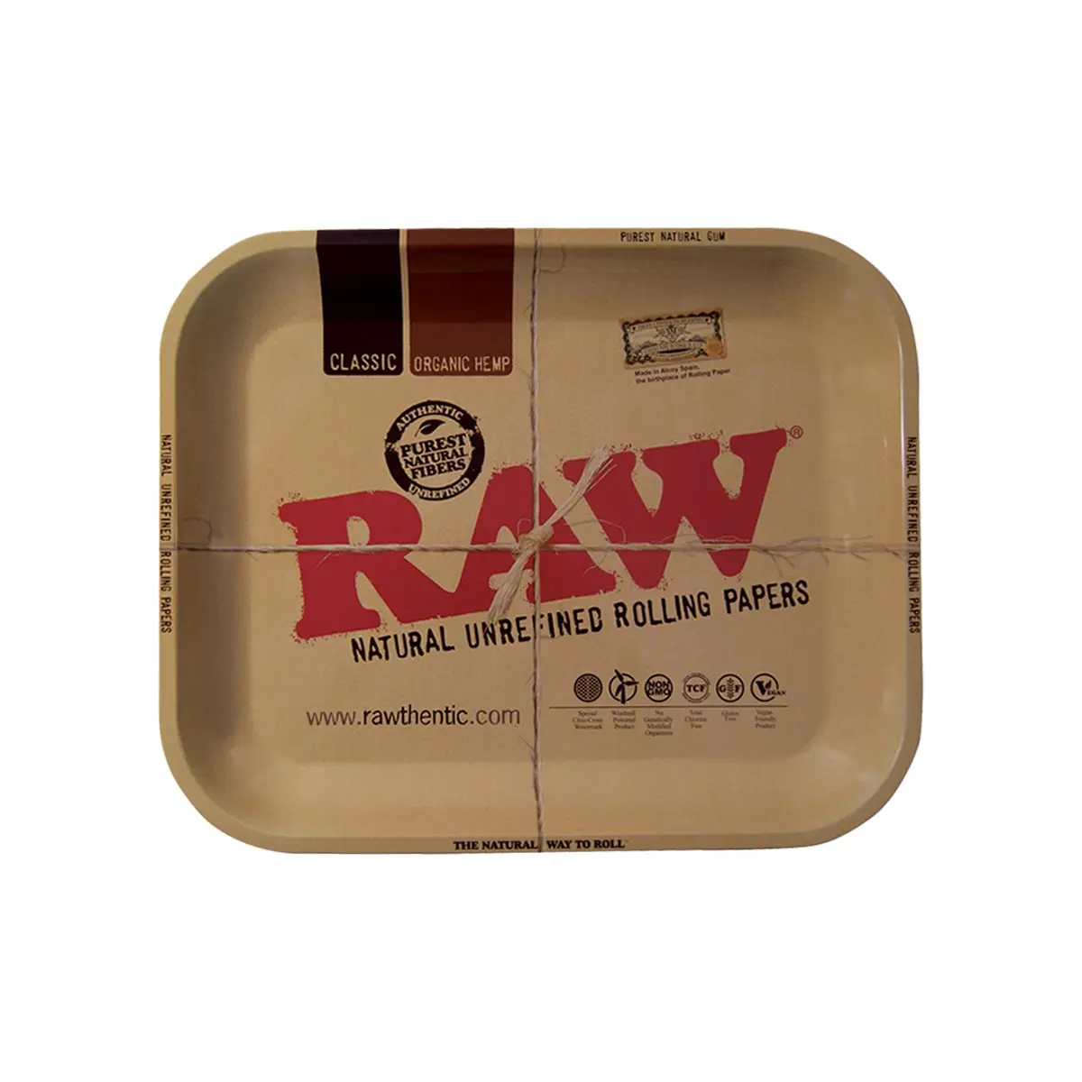 RAW Rolling Tray vassoio per rollare Medium