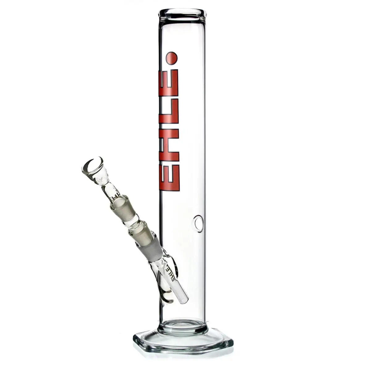 Ehle Bong dritto - 500ml - 18.8mm   rosso logo