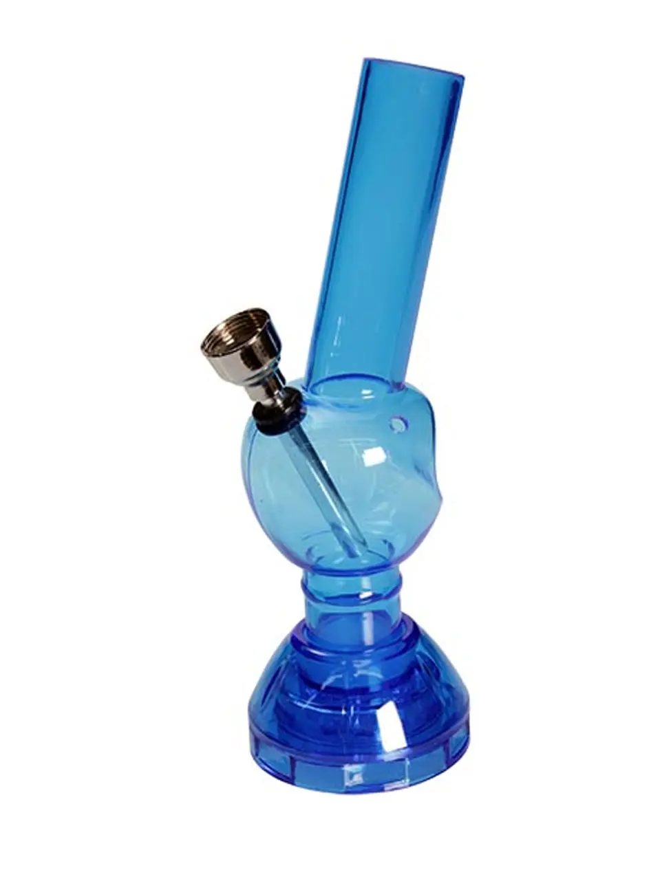 Mini Bong + Grinder acrilico 17cm "Cone"