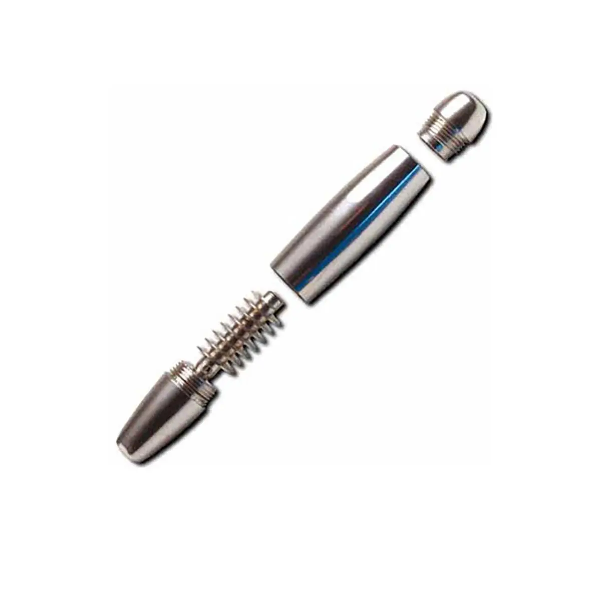 Zeppelin pipa in metallo - 8,5 cm