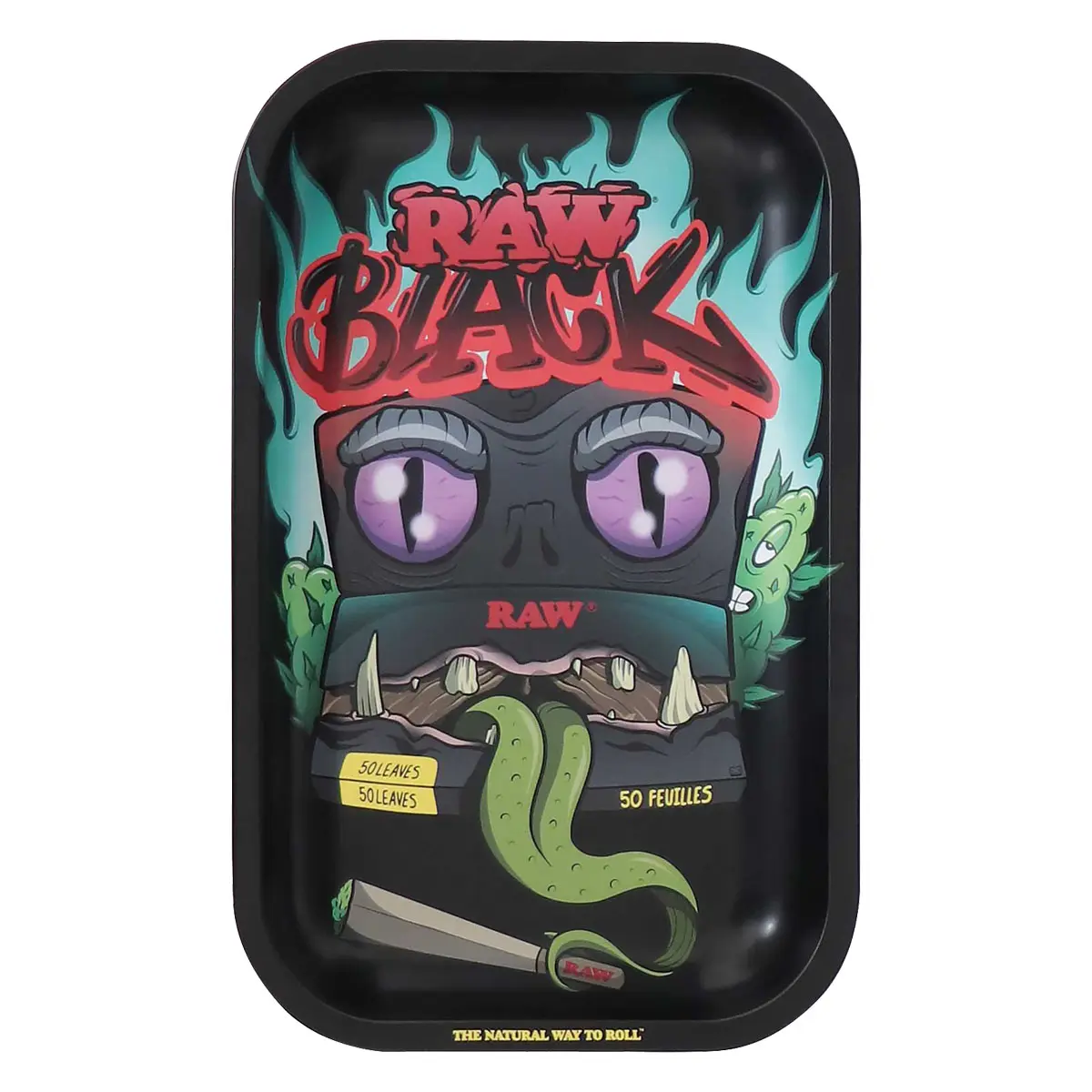 RAW Rolling Tray vassoio per rollare Small  - Monster