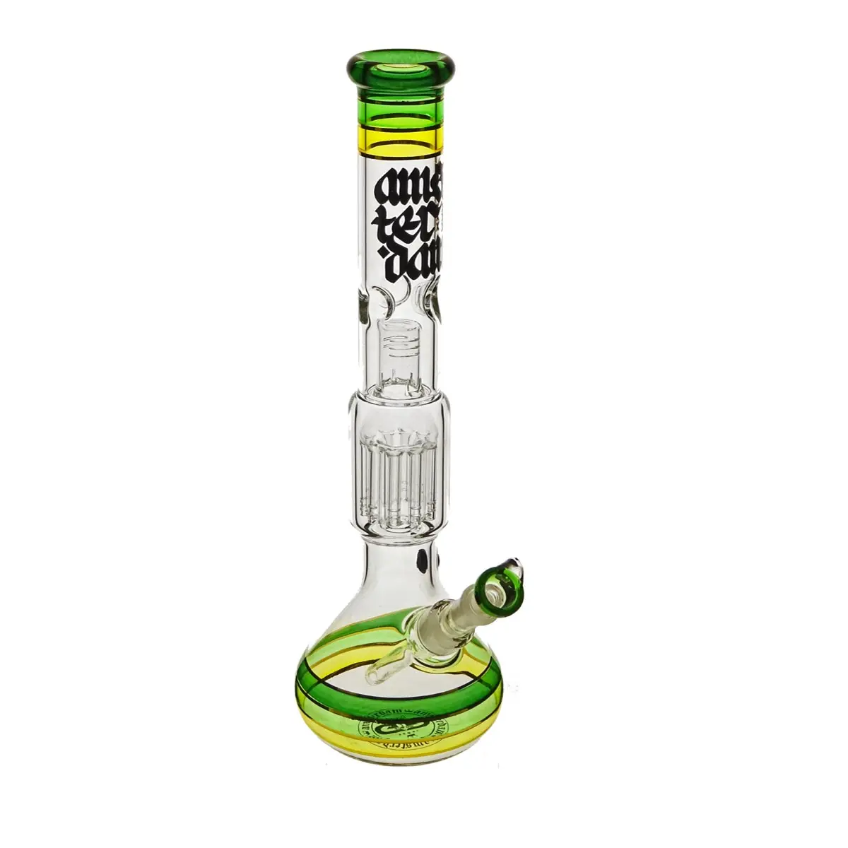Bong in vetro Amsterdam Roots - Rasta olandese