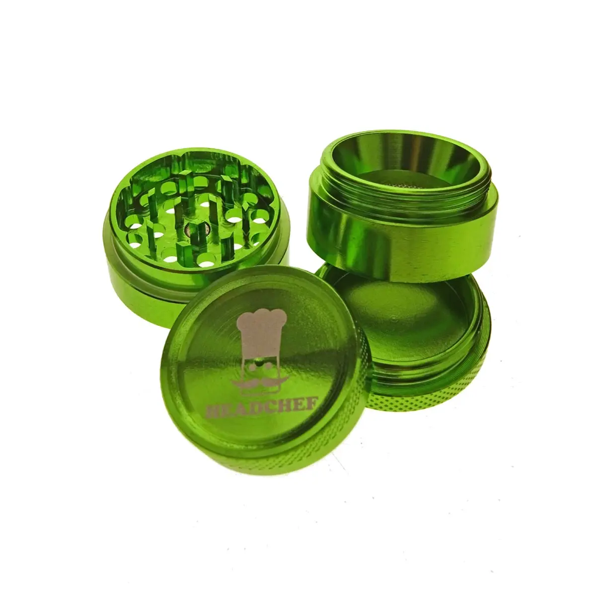 Grinder con setaccio Headchef 30mm verde